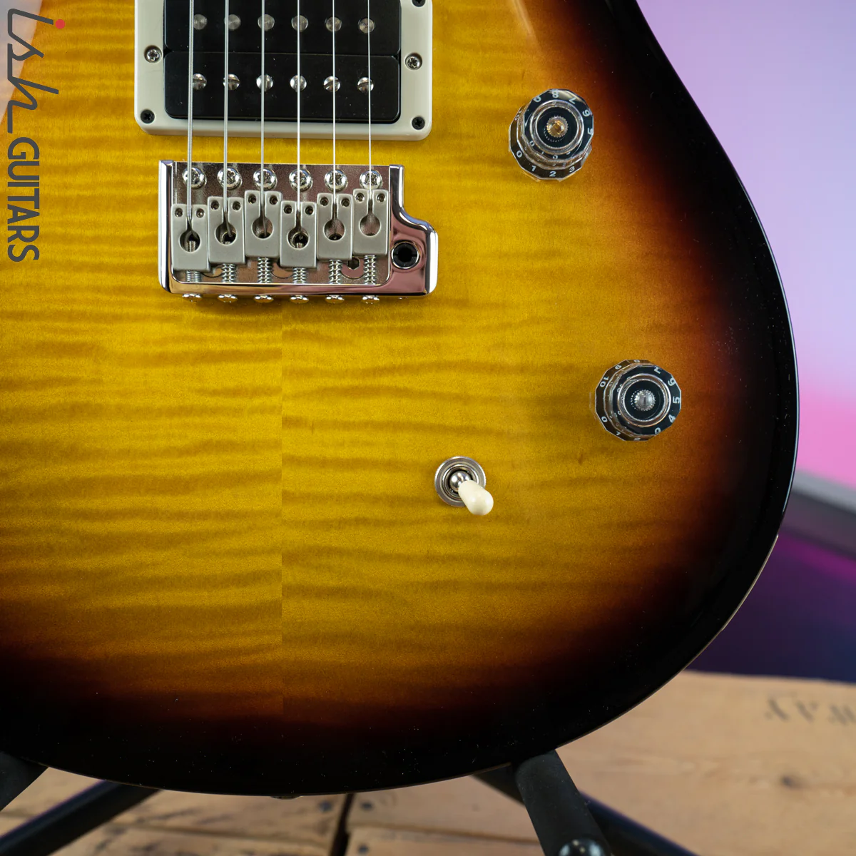 PRS CE 24 Custom Tri-Color Sunburst Wrap - Image 4