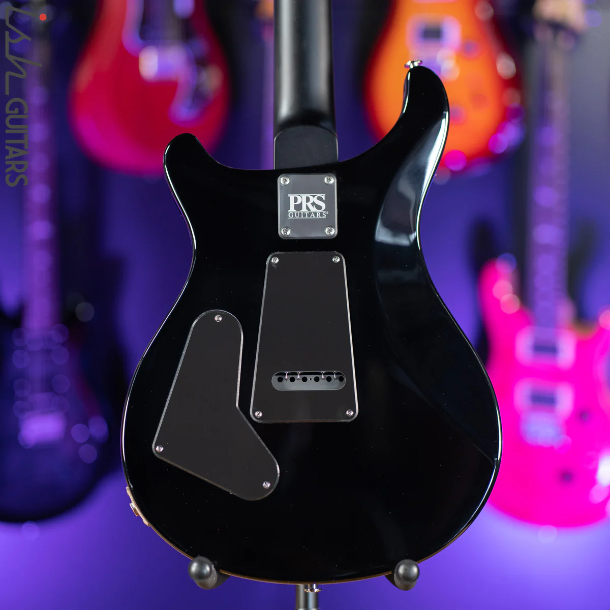 2021 PRS CE 24 Semi-Hollow Electric Guitar Black - Image 8