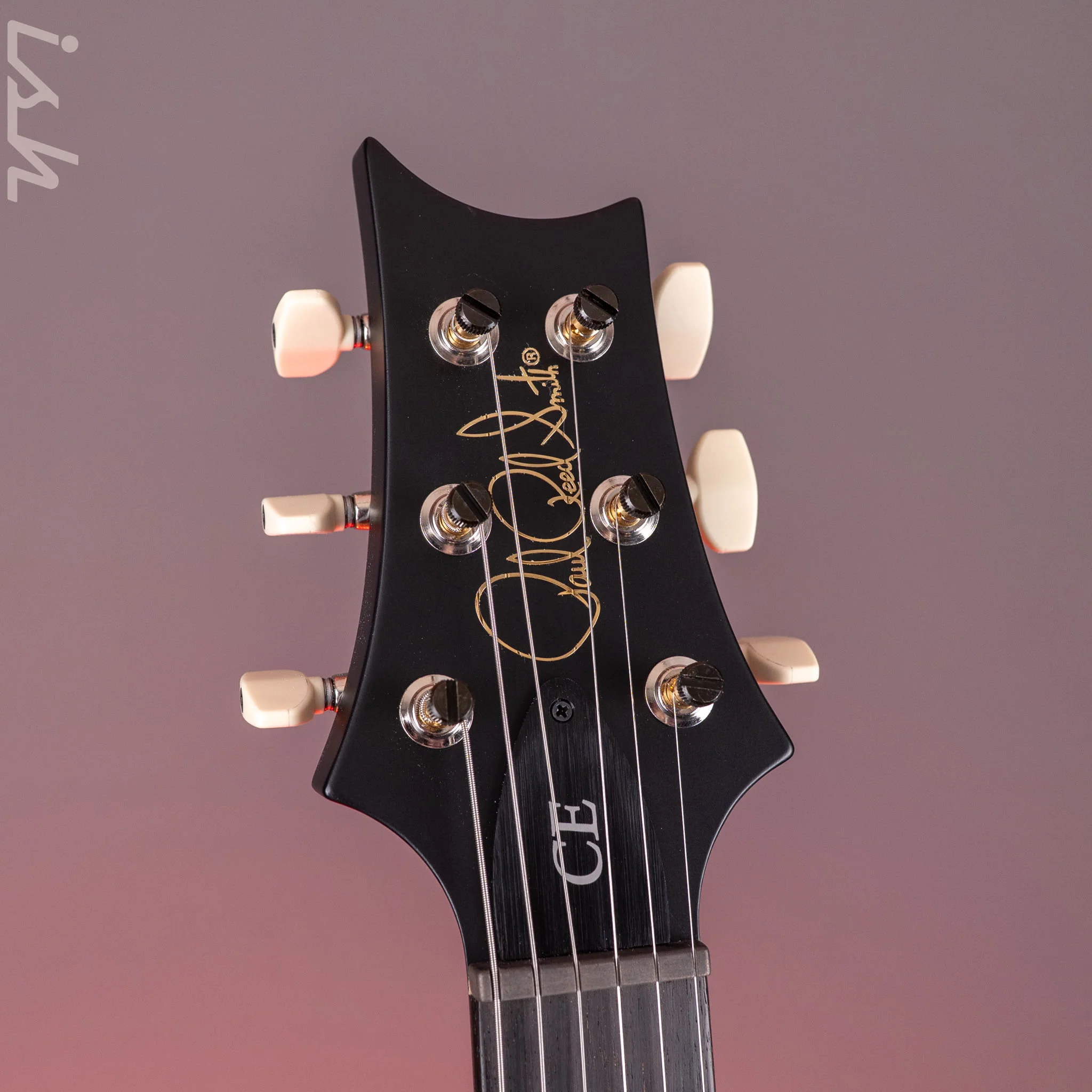 PRS CE 24 Pink Smokeburst Holoflake w/ Black Satin Neck Sprayer’s Choice - Image 7