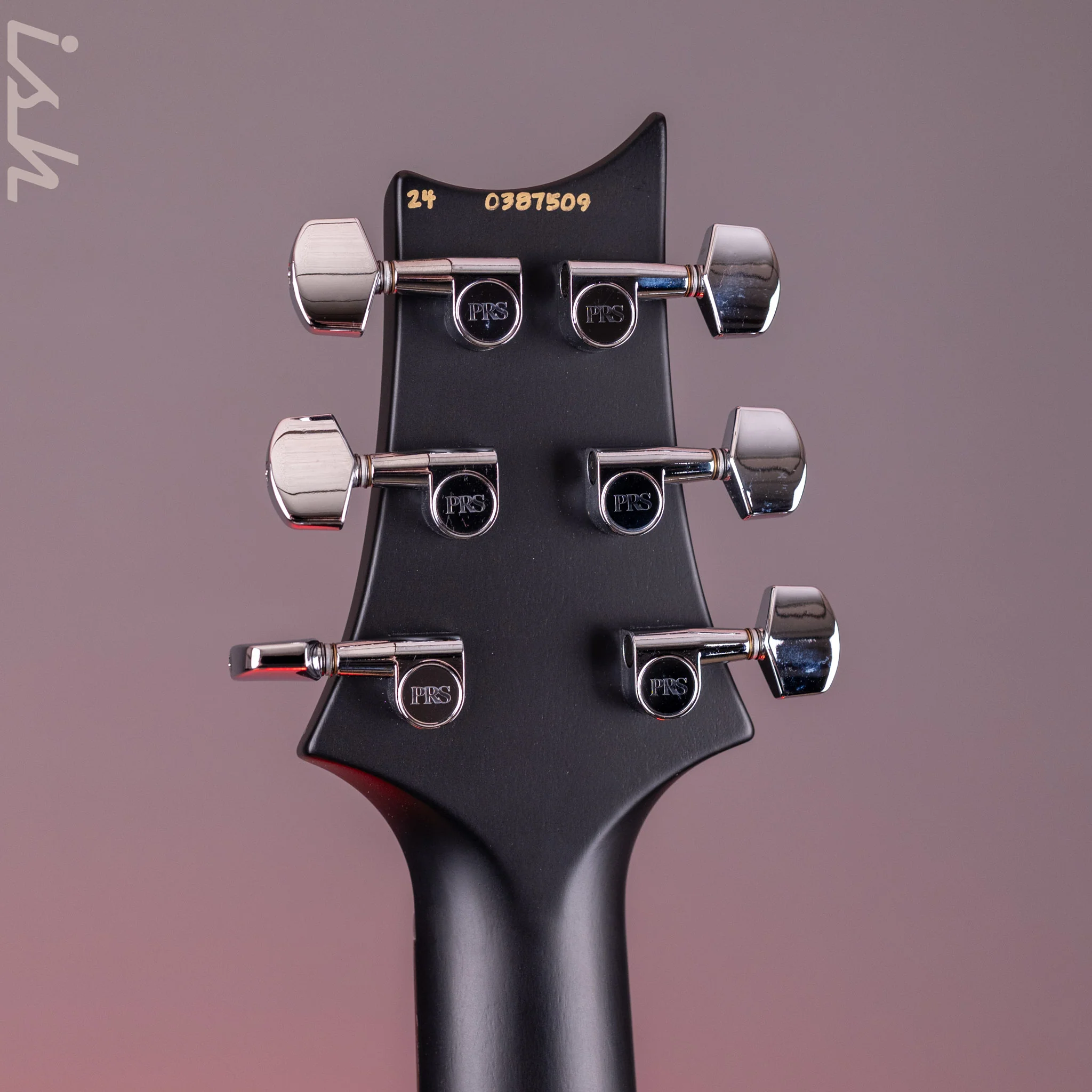PRS CE 24 Semi-Hollow Faded Grey Black Wraparound Smokeburst Satin Finish Demo - Image 12