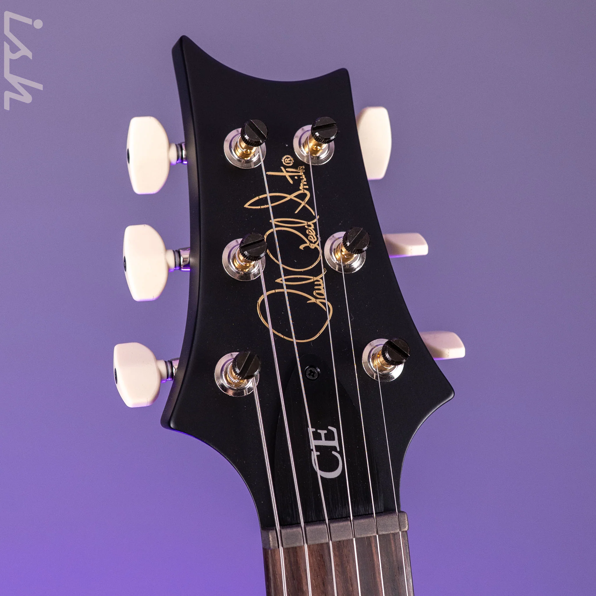 PRS CE 24 Silver Holoflake Sprayer's Choice w/ Black Satin Neck - Image 7