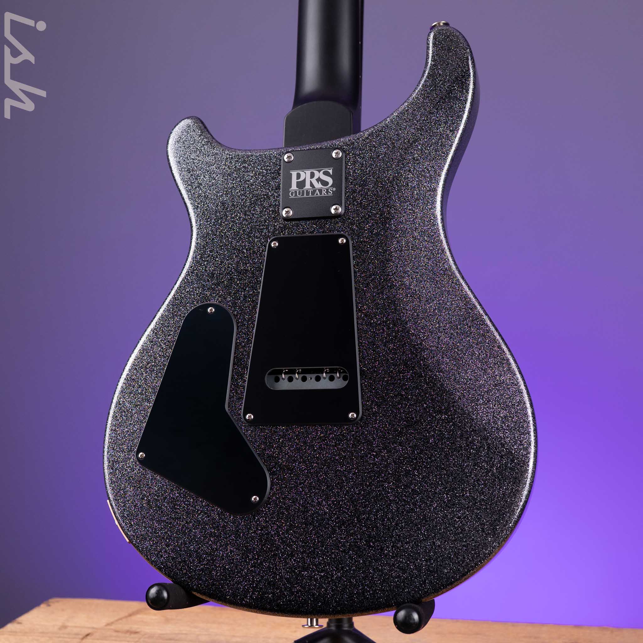 PRS CE 24 Silver Holoflake Sprayer's Choice w/ Black Satin Neck - Image 9