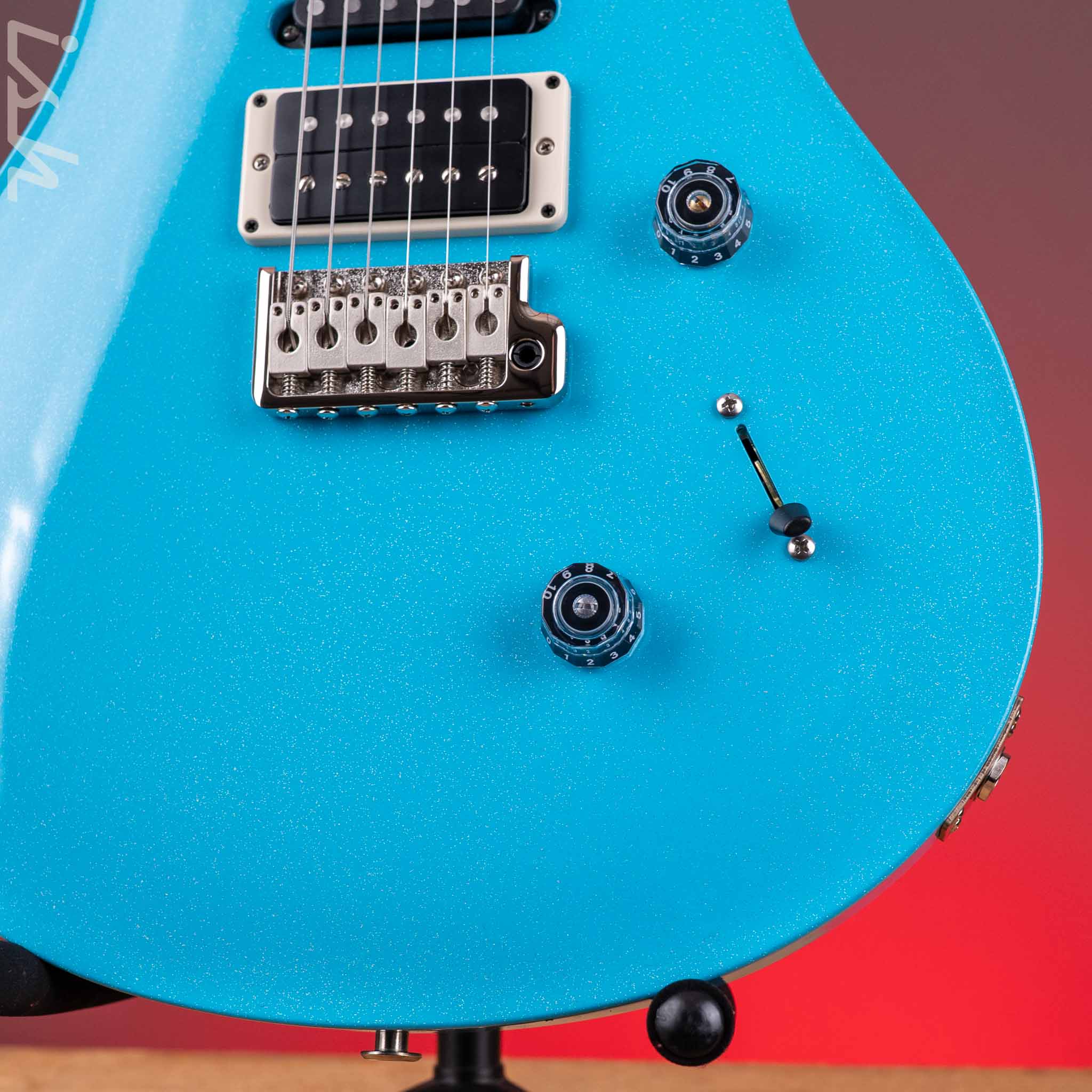 PRS CE 24 Special w/ Black Satin Neck Opaque Blue - Image 6