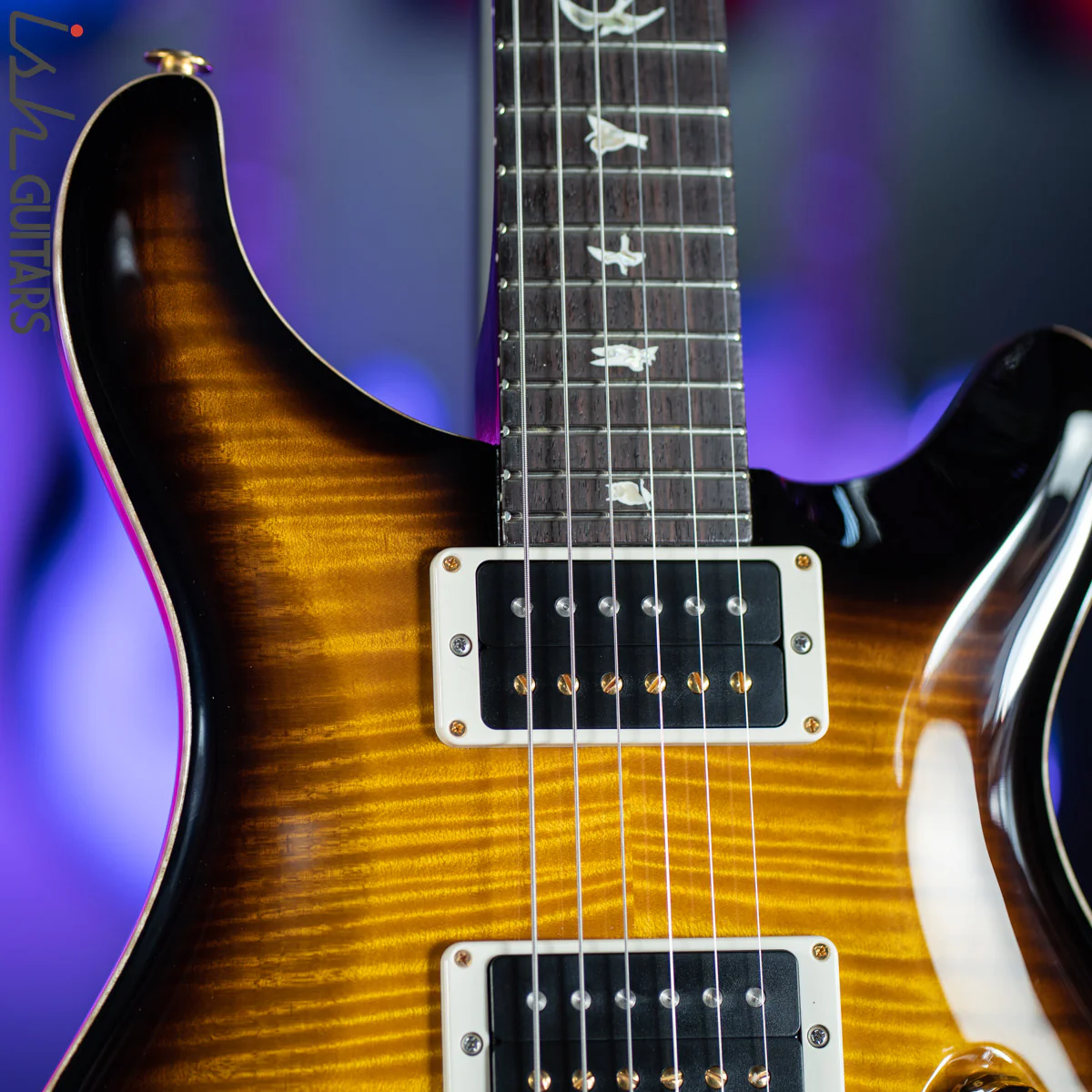 PRS Custom 24-08 Tobacco Sunburst 10 Top - Image 11