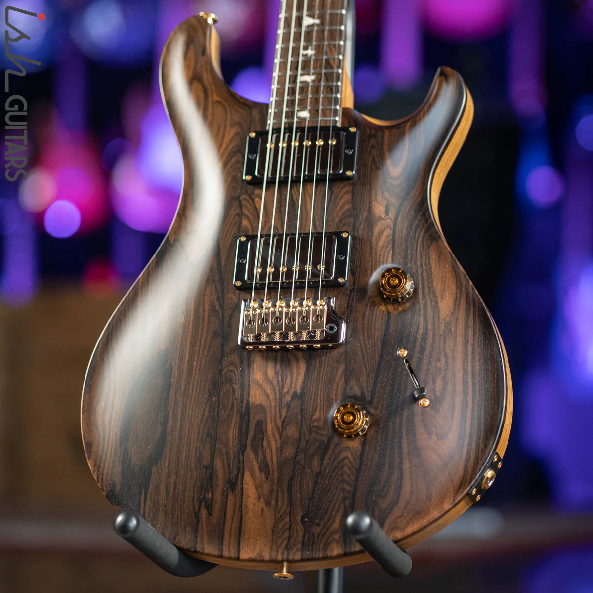 PRS Custom 24 Private Stock Electric Guitar Natural Ziricote Satin