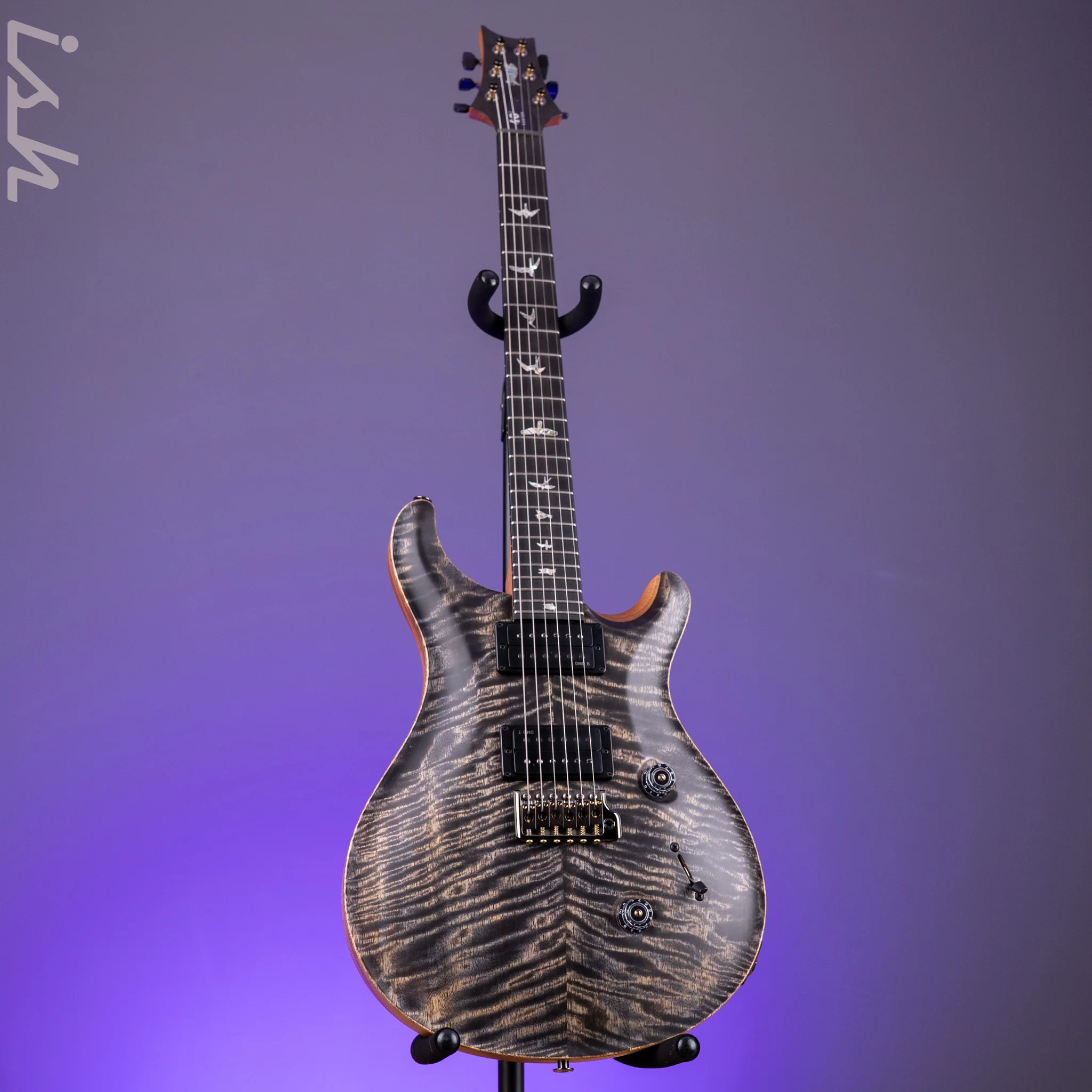 PRS Custom 24 Satin Limited Edition 40th Anniversary Charcoal - Image 2