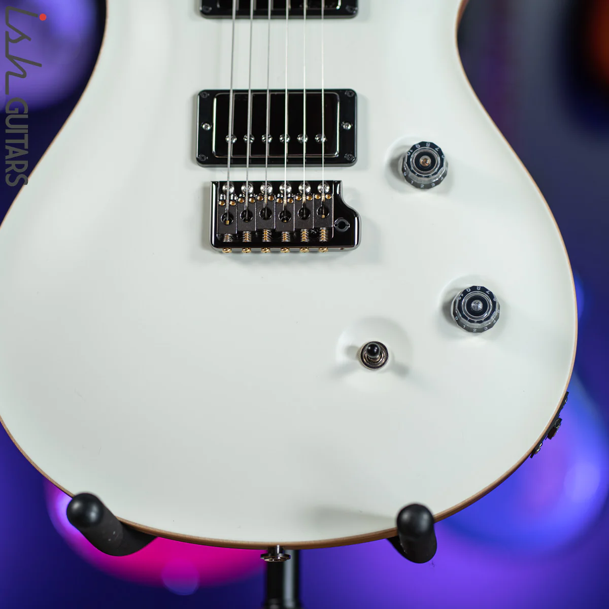 PRS Custom 24 Wood Library Antique White Opaque Satin - Image 4