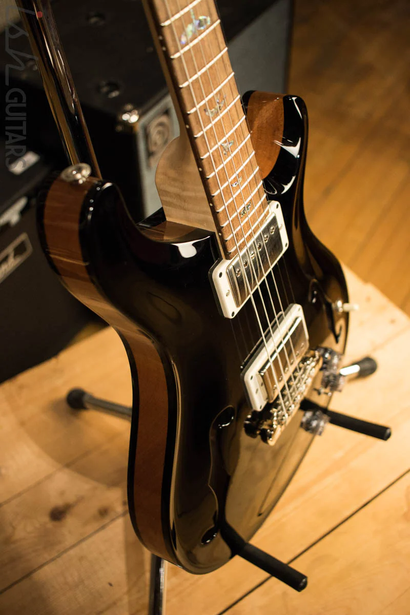 2017 PRS Hollowbody II HBII Artist Brazilian Rosewood Flamed Maple Piezo Custom - Image 7