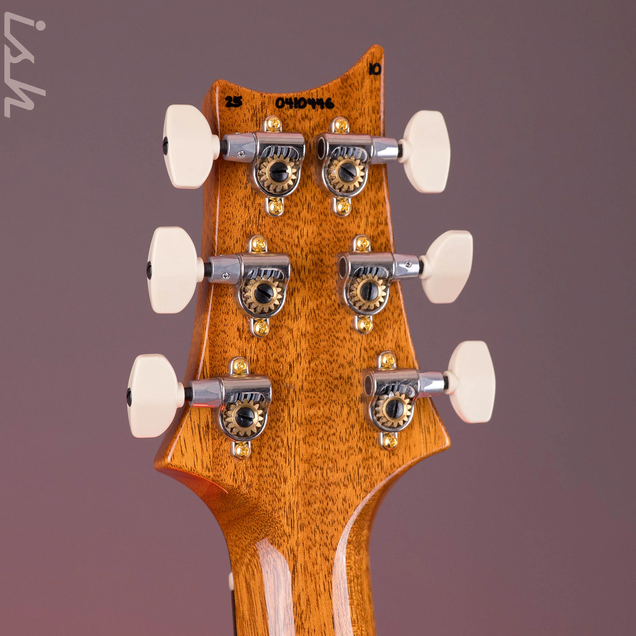 PRS Hollowbody II Piezo 10-Top Faded Purple Wrap Smokeburst w/ Natural Sides - Image 11