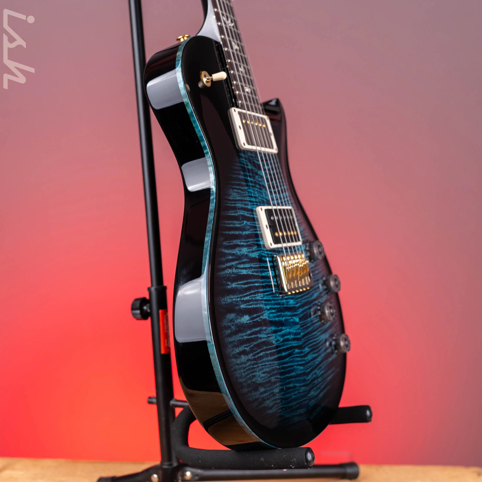 PRS Mark Tremonti Signature Electric Guitar 10-Top Cobalt Smokeburst - Image 3