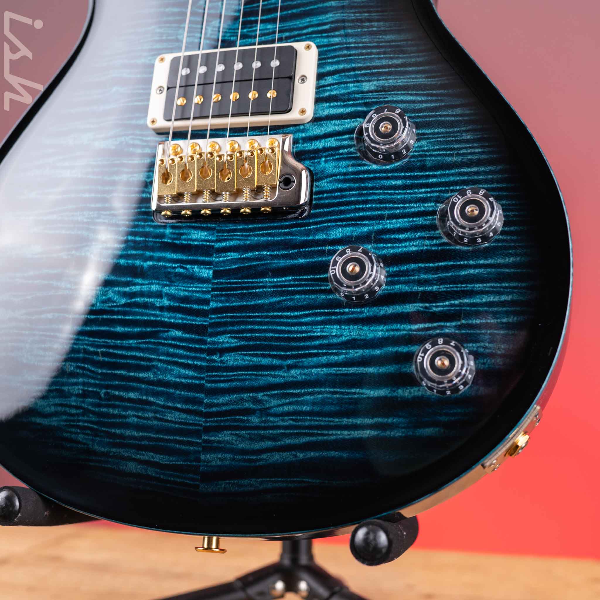 PRS Mark Tremonti Signature Electric Guitar 10-Top Cobalt Smokeburst - Image 5