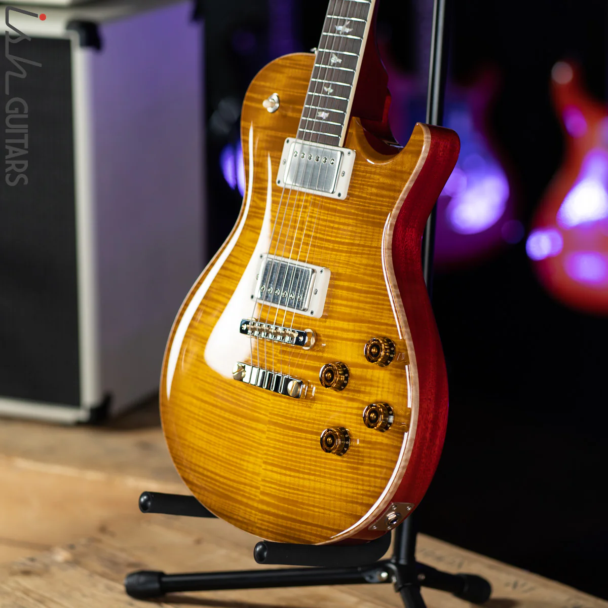 PRS McCarty 594 Singlecut Joe Walsh LTD McCarty Sunburst 10 Top - Image 5
