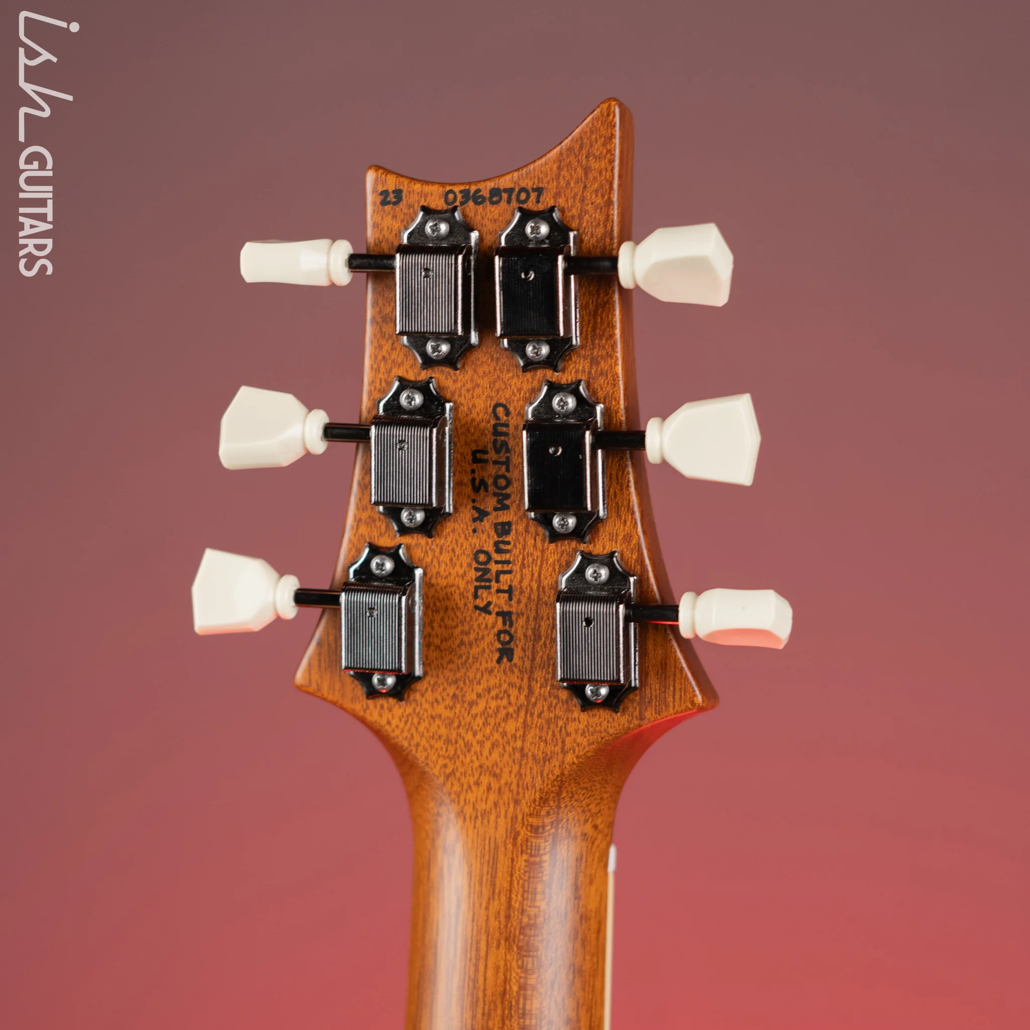 PRS McCarty 594 Singlecut Wood Library Brazilian Rosewood Fretboard Black Satin - Image 10