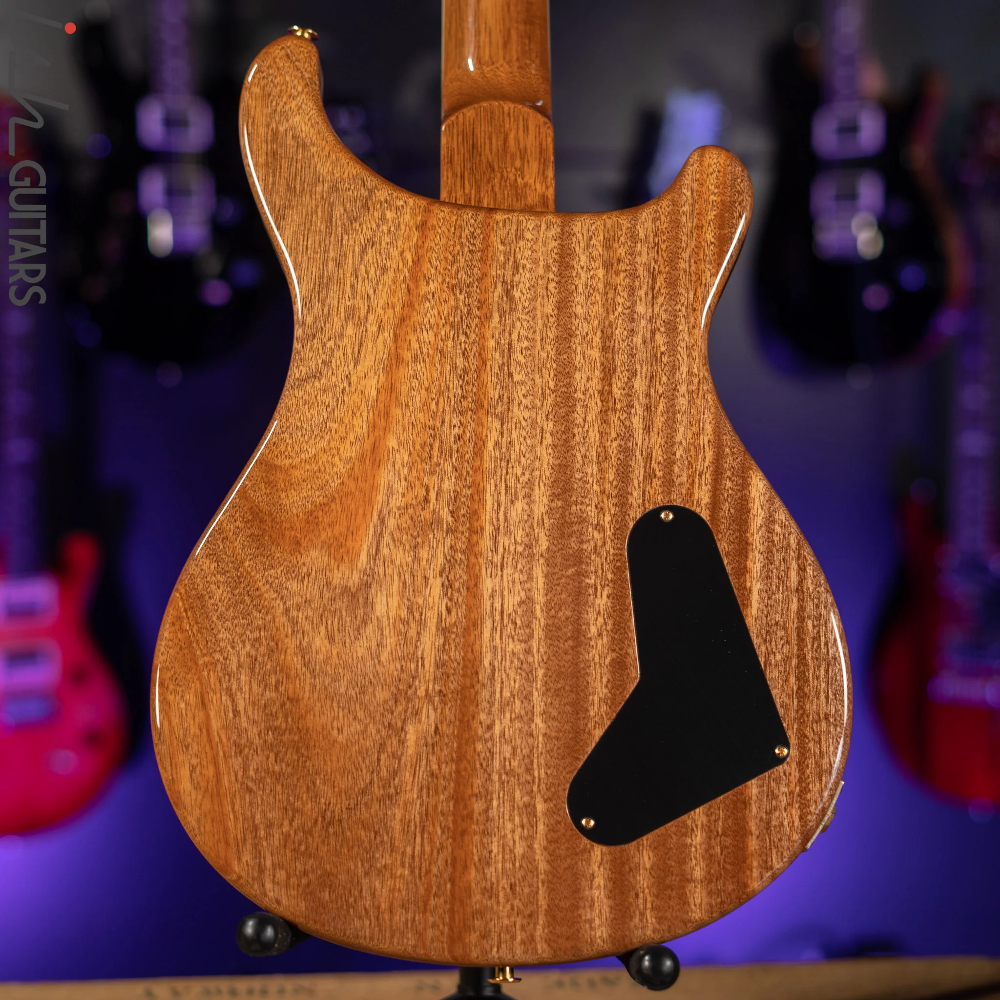 PRS McCarty Lefty Wood Library Trampas Green 10 Top Flame Maple Demo - Image 8