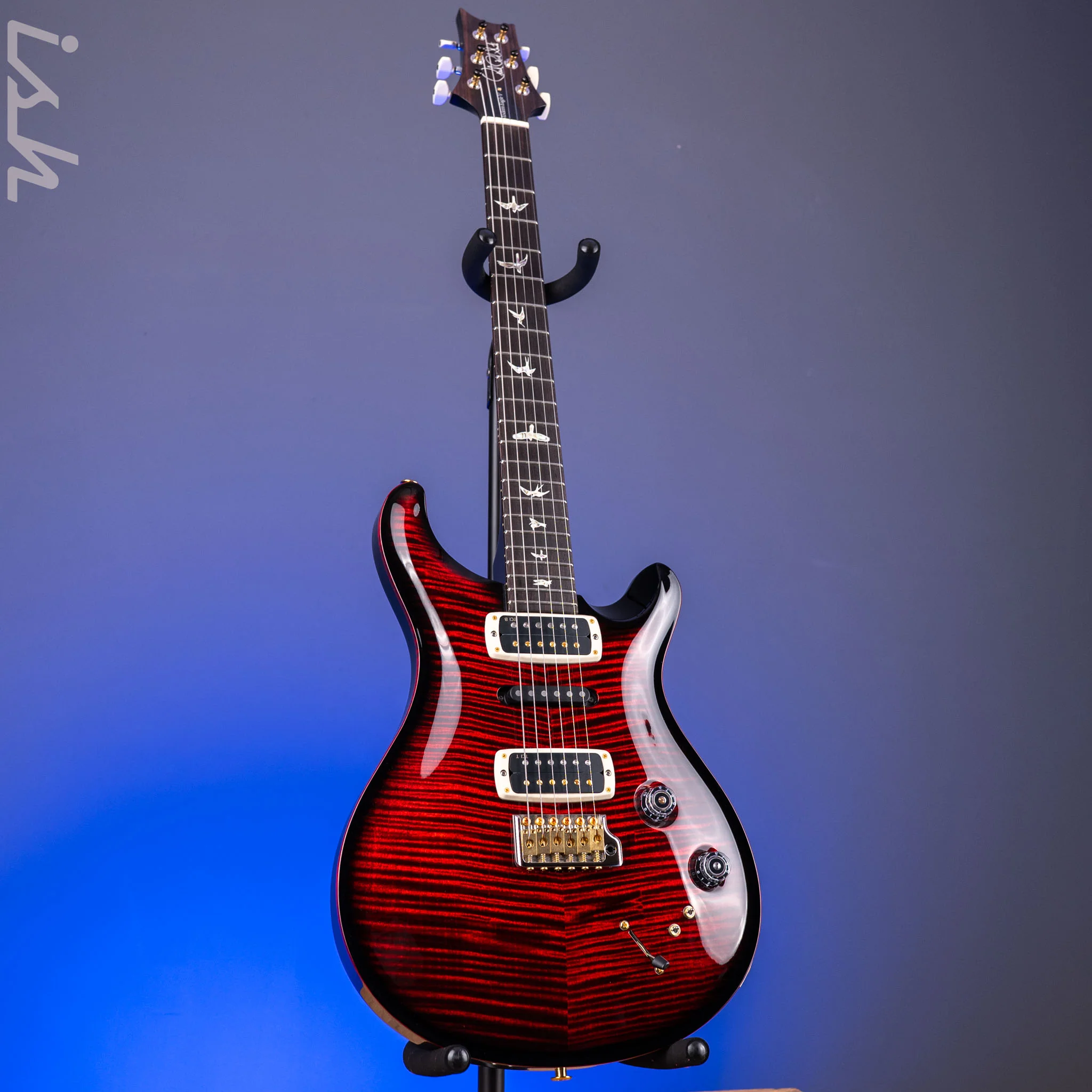 PRS Modern Eagle 10-Top Fire Smokeburst - Image 2