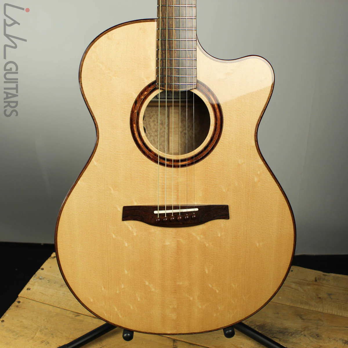 PRS Paul Reed Smith Private Stock Angelus Acoustic Guitar RARE White Bubinga