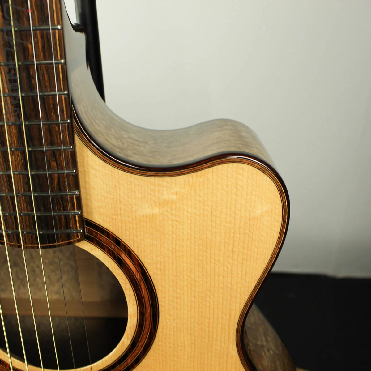 PRS Paul Reed Smith Private Stock Angelus Acoustic Guitar RARE White Bubinga - Image 5