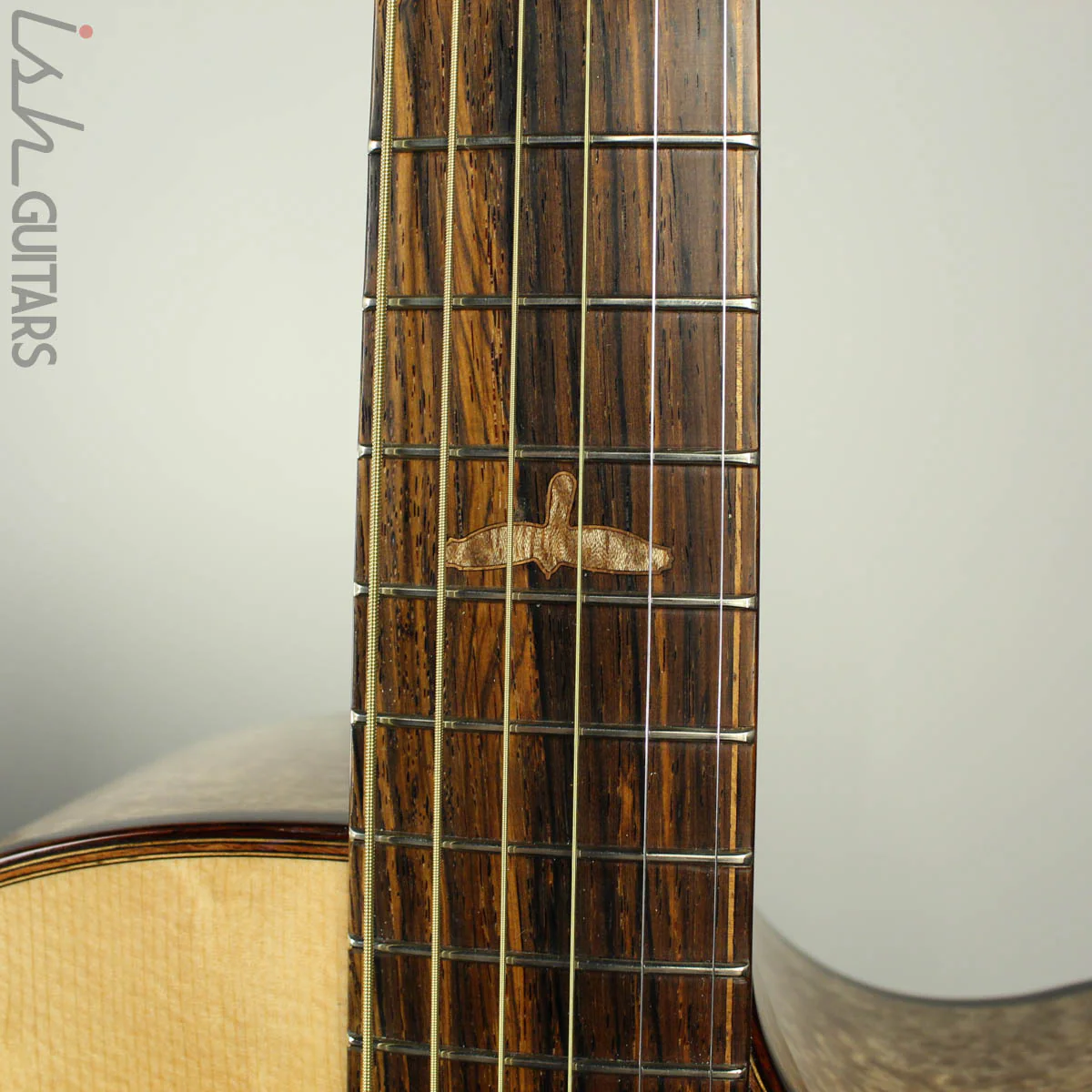 PRS Paul Reed Smith Private Stock Angelus Acoustic Guitar RARE White Bubinga - Image 6