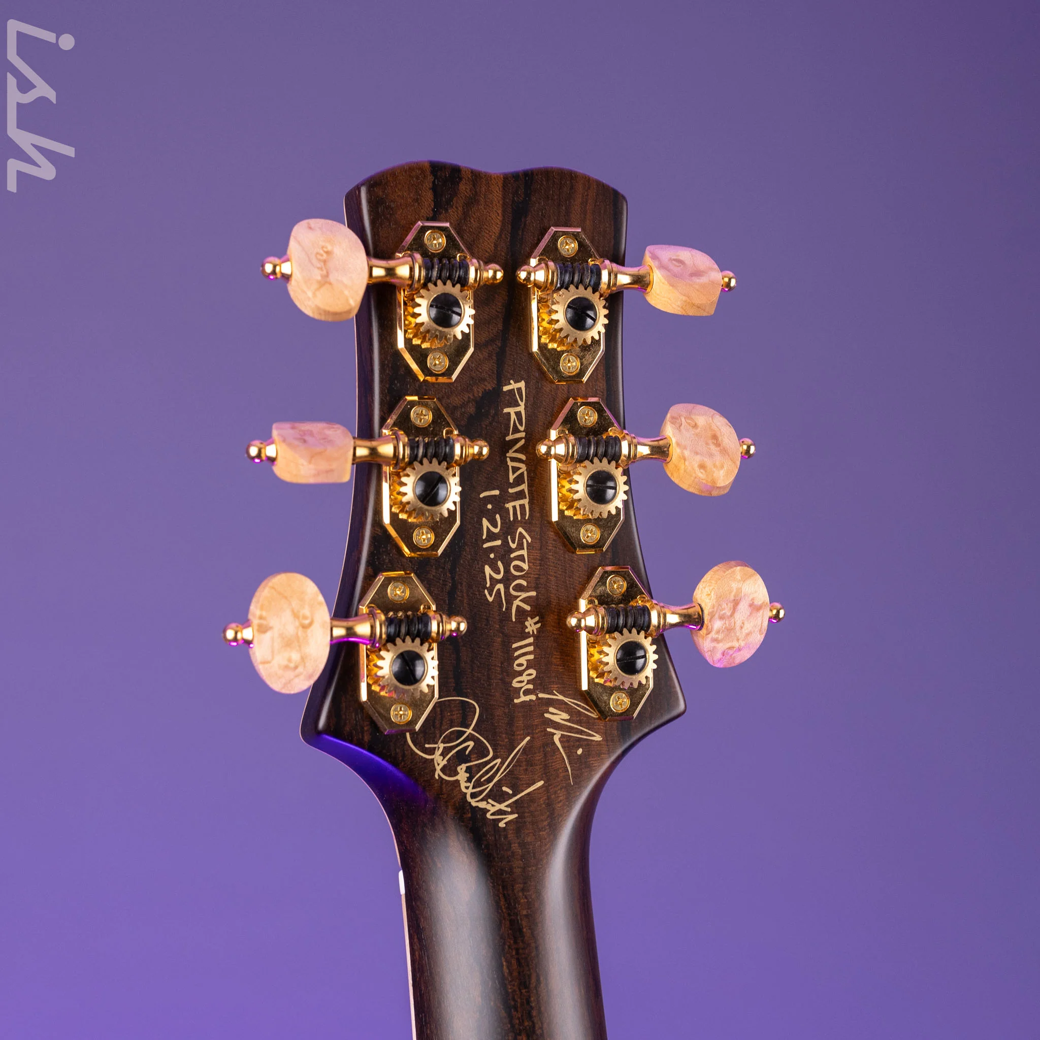 PRS Private Stock Angelus Acoustic Guitar Ziricote Bearclaw Spruce - Image 13