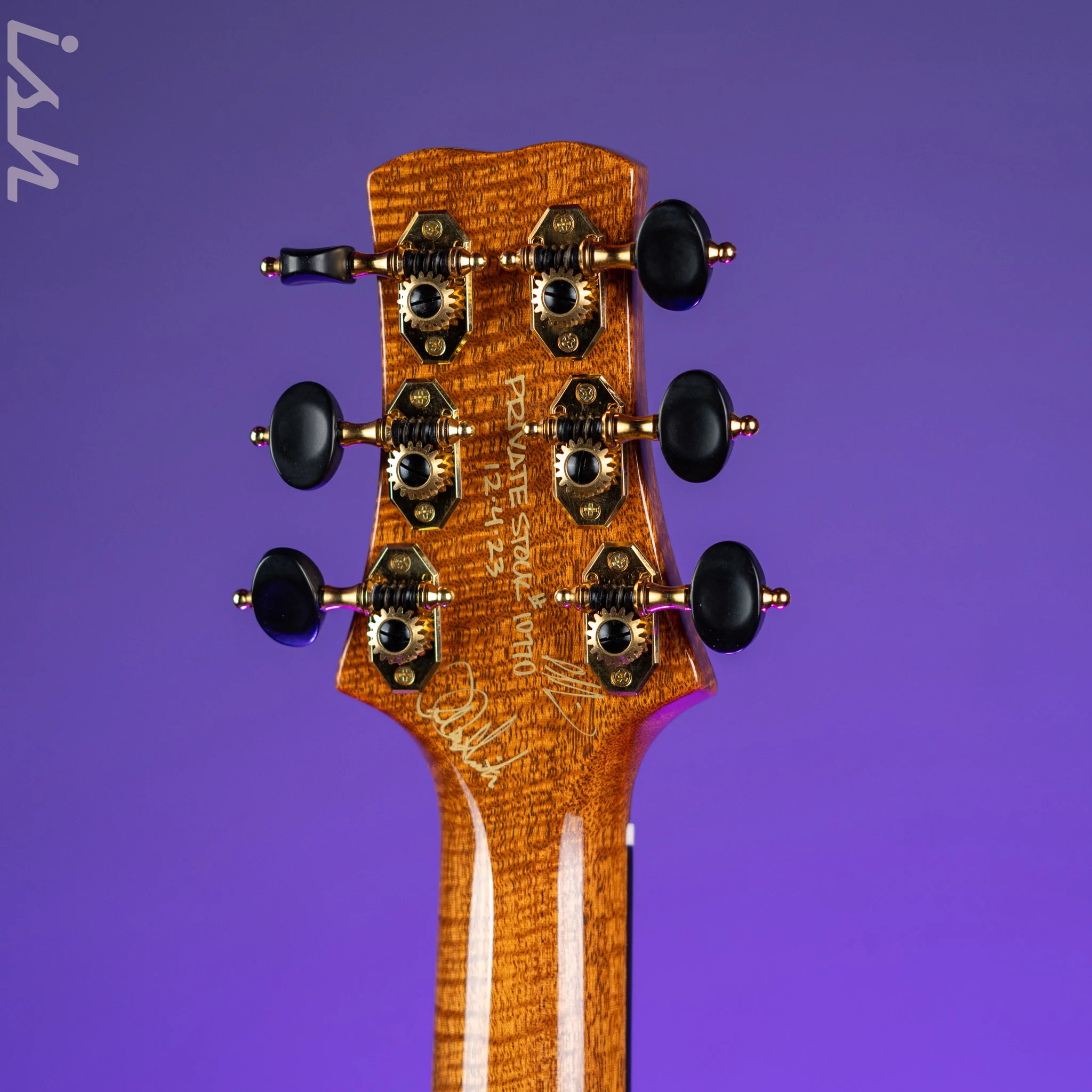 PRS Private Stock Angelus Cutaway Cedar Top Exotic Ebony Back Acoustic Guitar - Image 14
