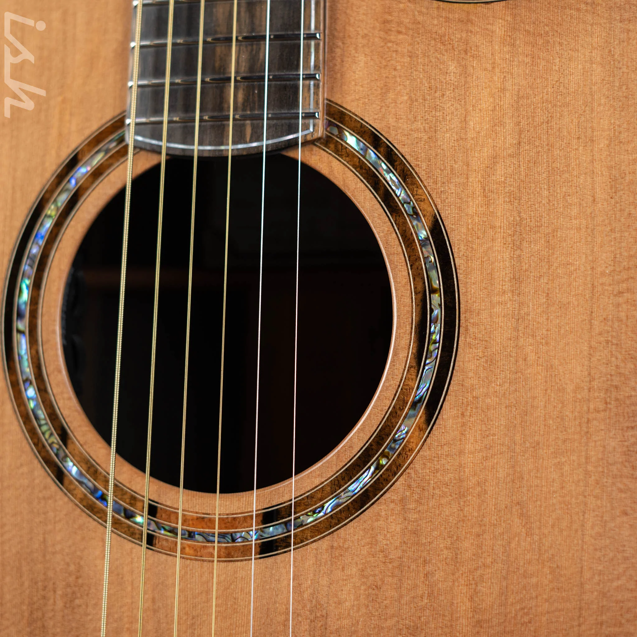 PRS Private Stock Angelus Cutaway Cedar Top Exotic Ebony Back Acoustic Guitar - Image 6