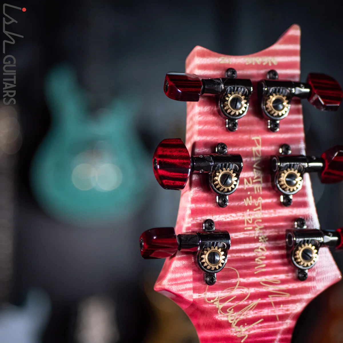 PRS Private Stock Custom 24 408 Graveyard Red Fade - Image 18