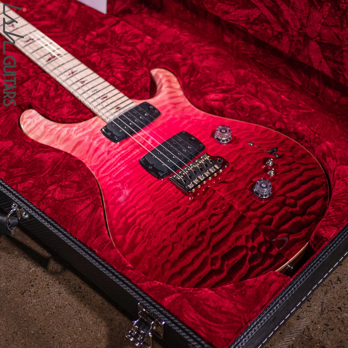 PRS Private Stock Custom 24 408 Graveyard Red Fade - Image 19