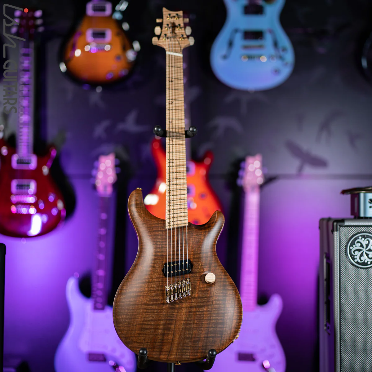 PRS Private Stock Custom 24 Multi-Scale 6-String One Piece Figured Walnut - Image 2