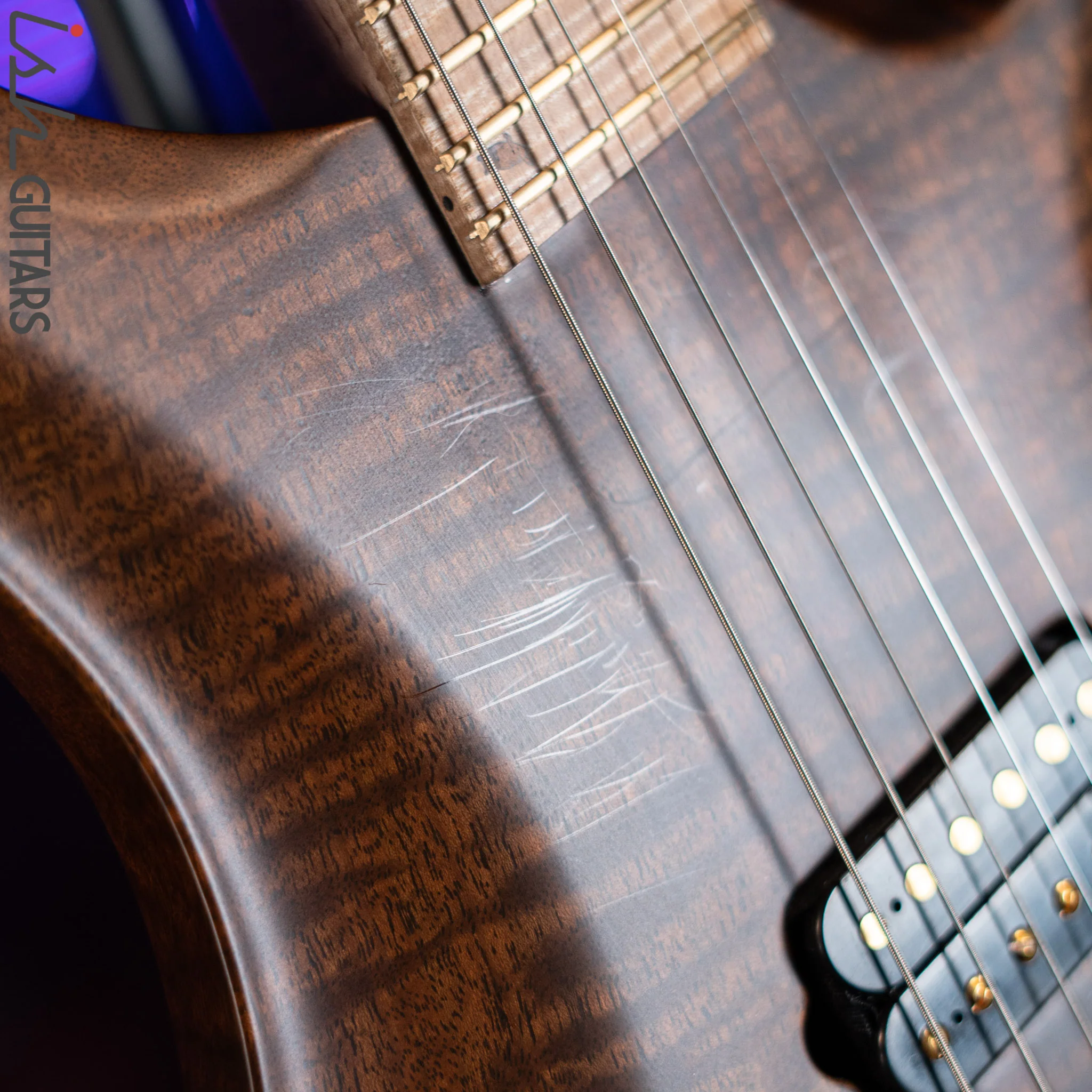 PRS Private Stock Custom 24 Multi-Scale 6-String One Piece Figured Walnut - Image 5