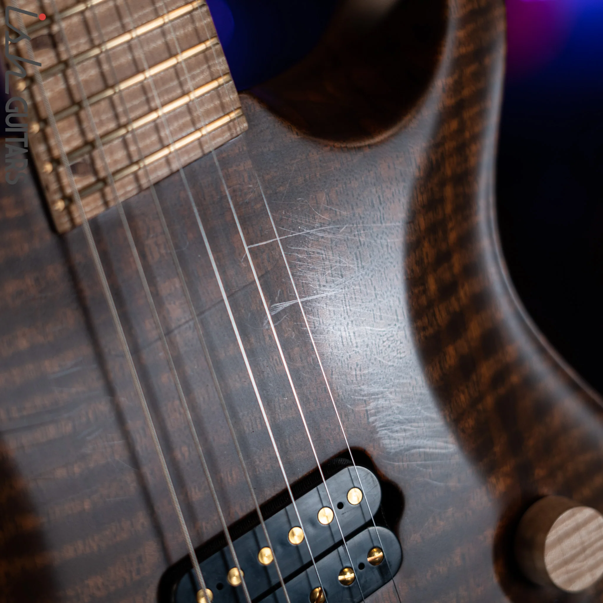 PRS Private Stock Custom 24 Multi-Scale 6-String One Piece Figured Walnut - Image 6