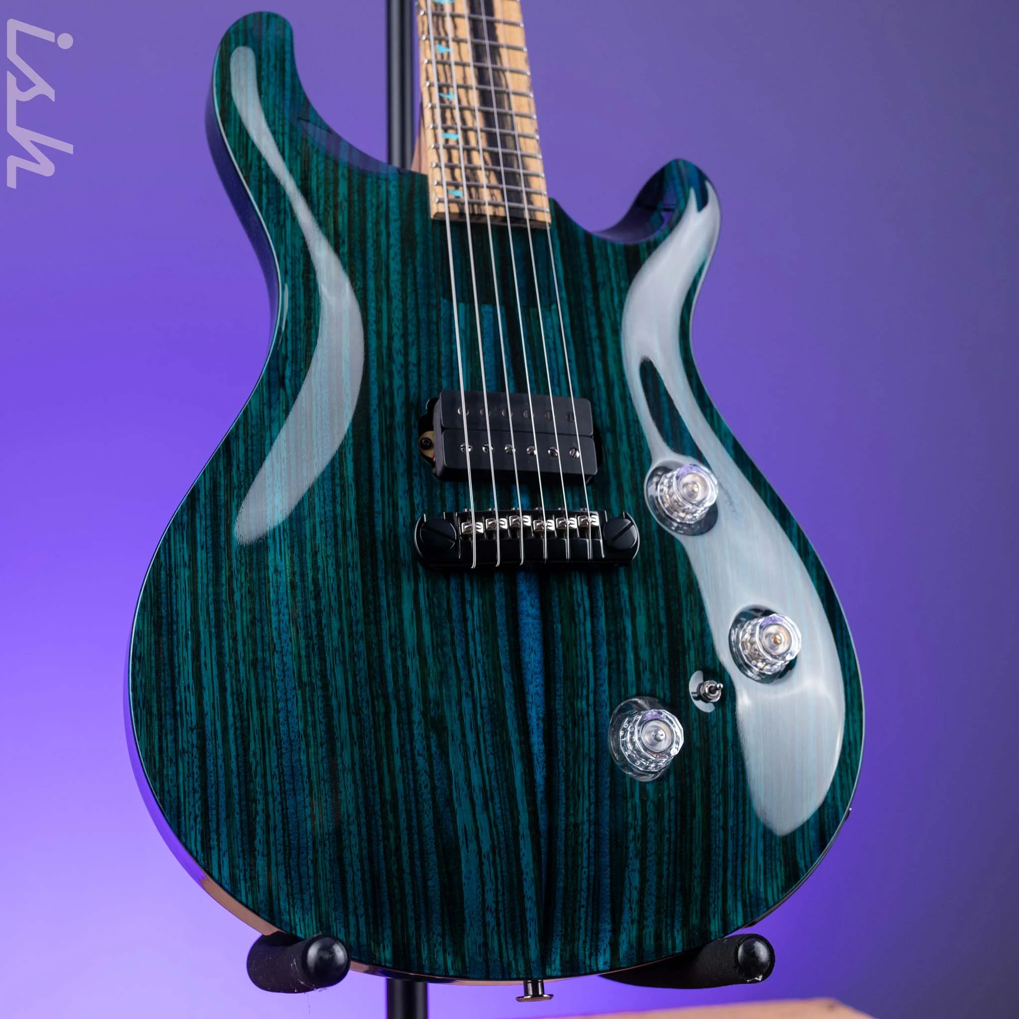 PRS Private Stock Custom 24 Piezo Zebrawood & Pale Moon Ebony