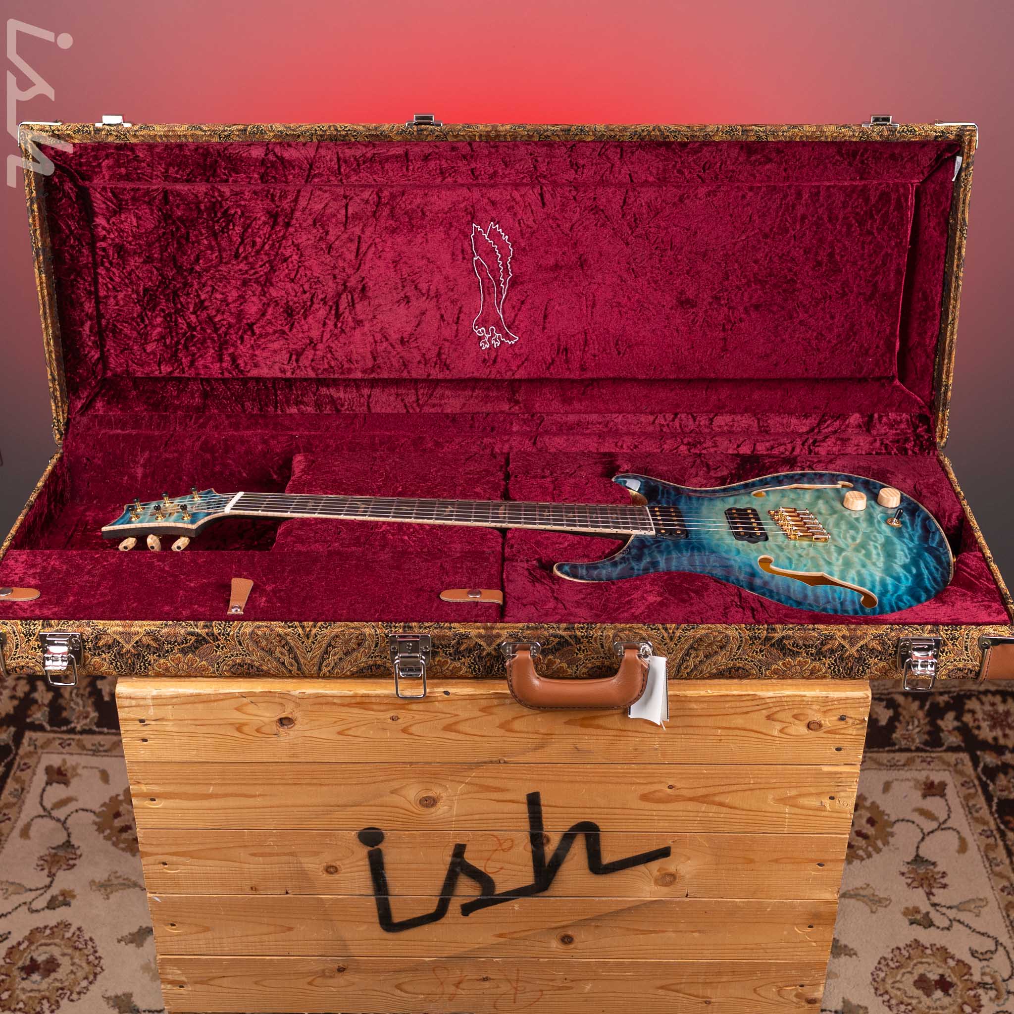 PRS Private Stock Custom 24 Semi-Hollow Multiscale Sub-Zero Glow #9999 - Image 15