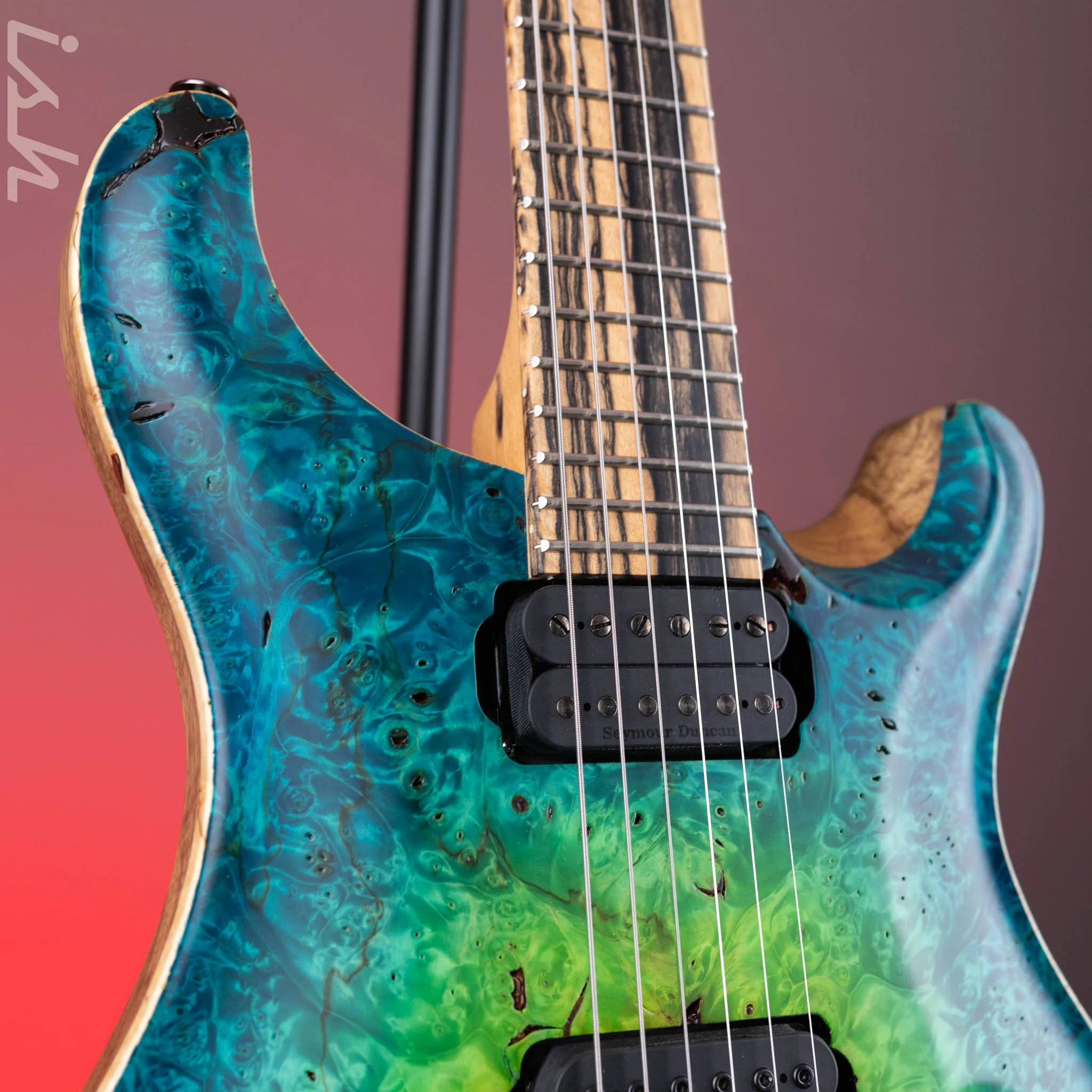 PRS Private Stock Holcomb Buckeye Burl Laguna Glow - Image 4