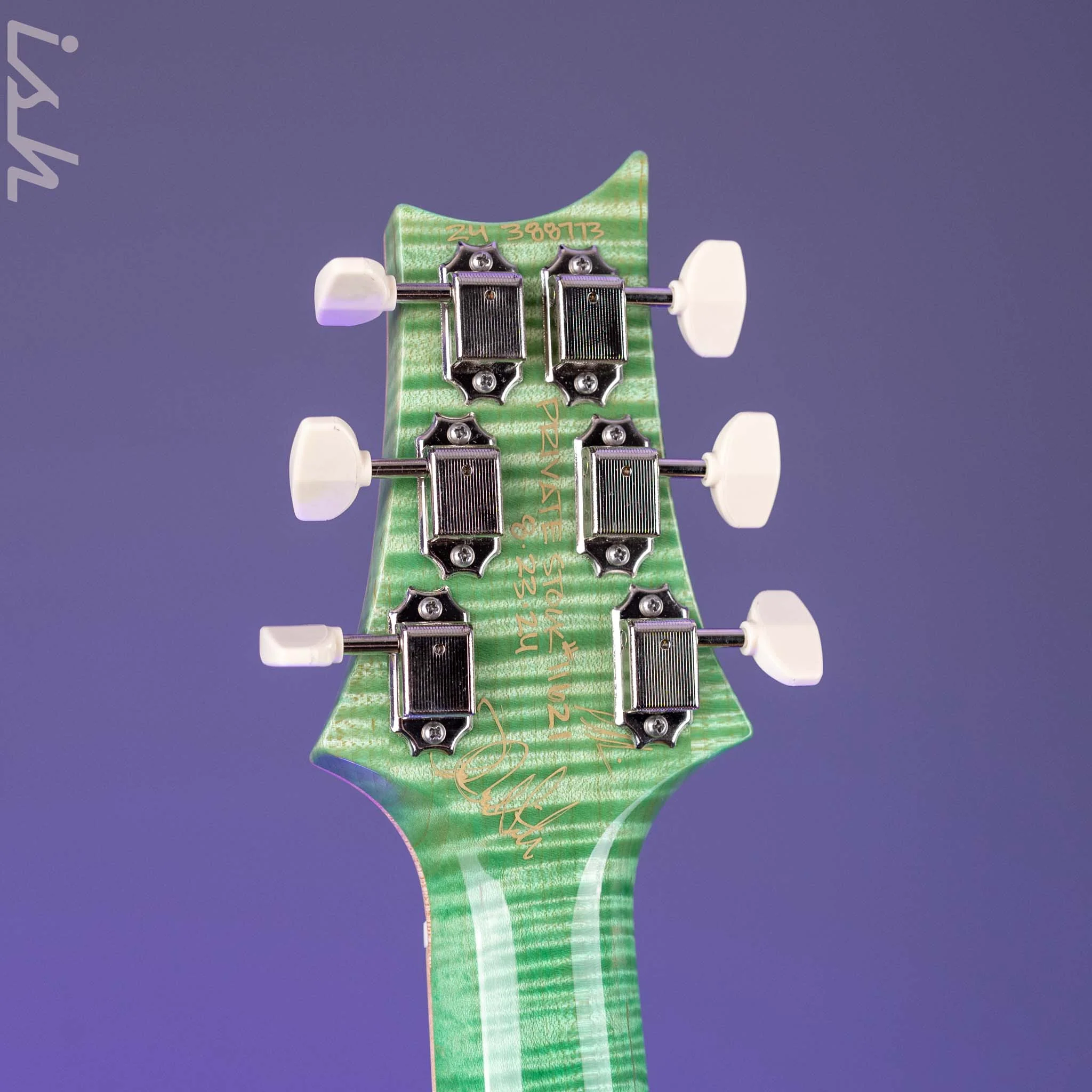 PRS Private Stock McCarty Semi-Hollow Emerald Green Glow - Image 11