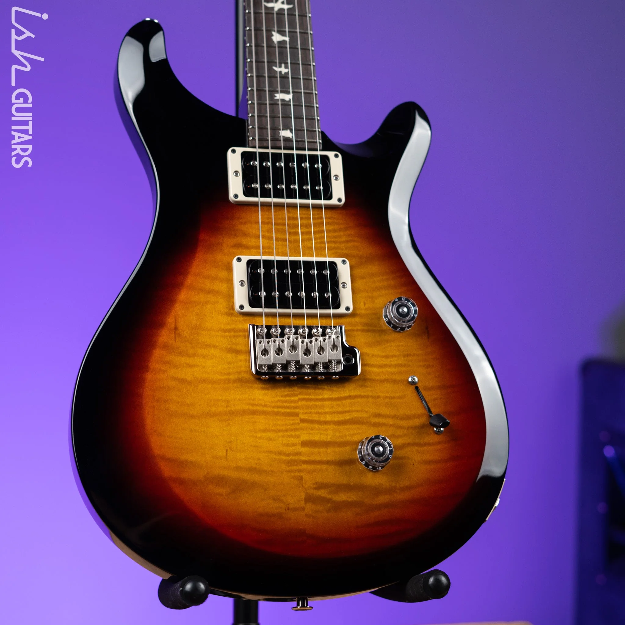PRS S2 Custom 24 Electric Guitar Tri-Color Wrap Burst