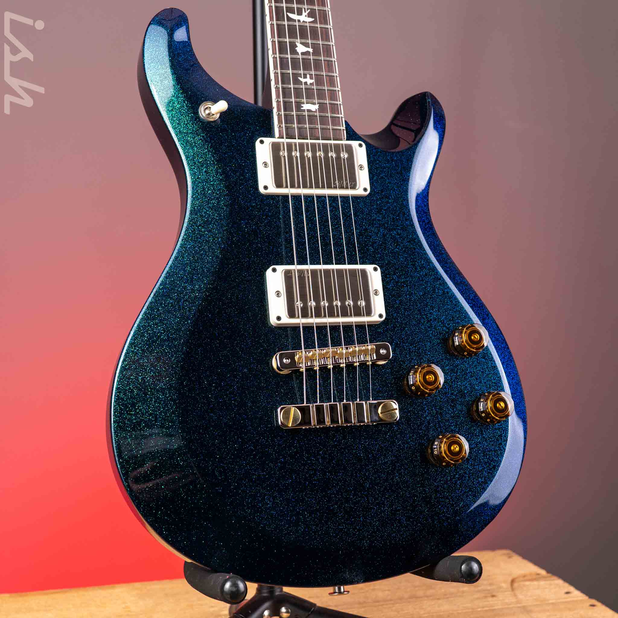 PRS S2 McCarty 594 Green Blue Colorshift Holoflake