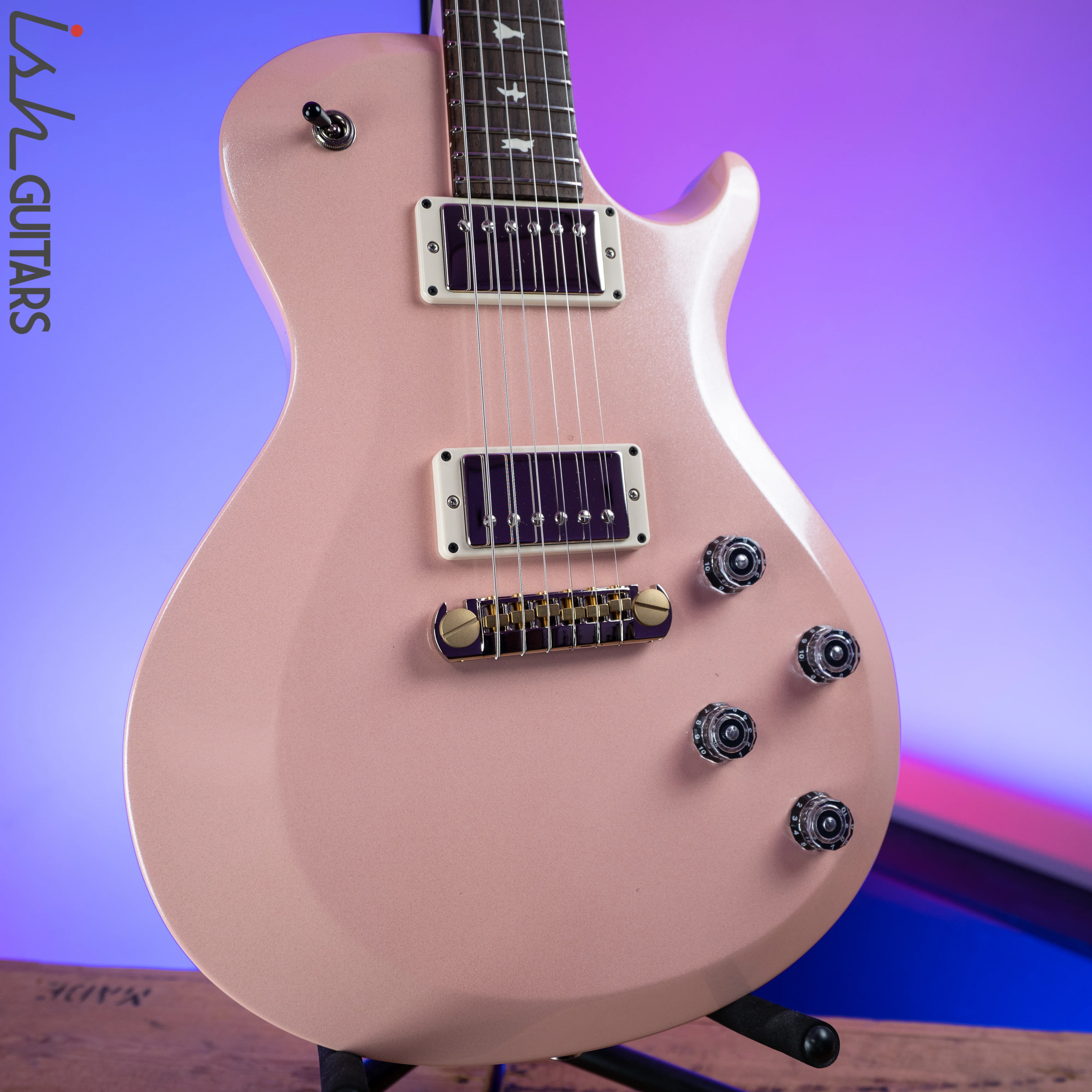 PRS S2 Singlecut Metallic Grandma Hannon Pink
