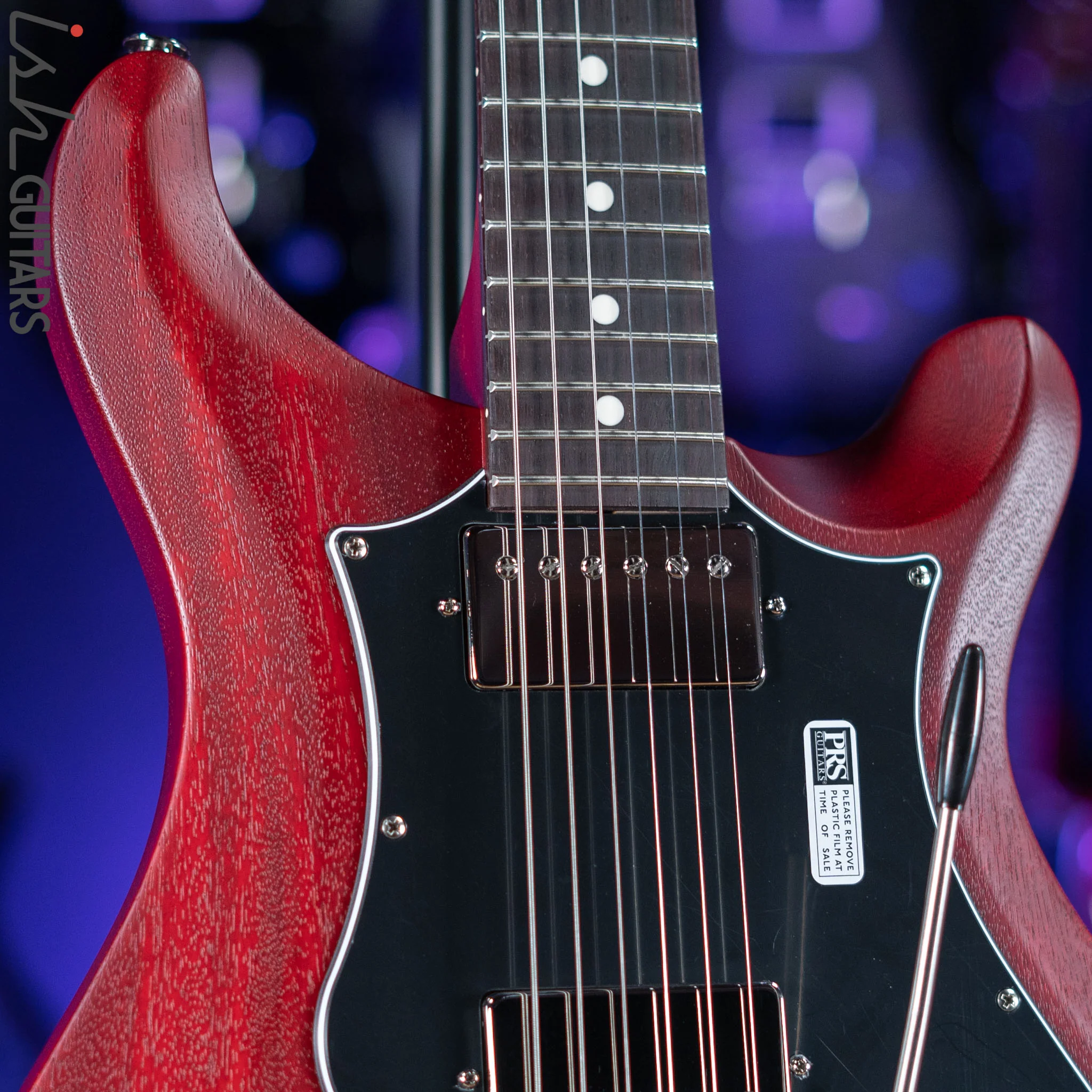 PRS S2 Standard 22 Electric Guitar Satin Vintage Cherry - Image 3