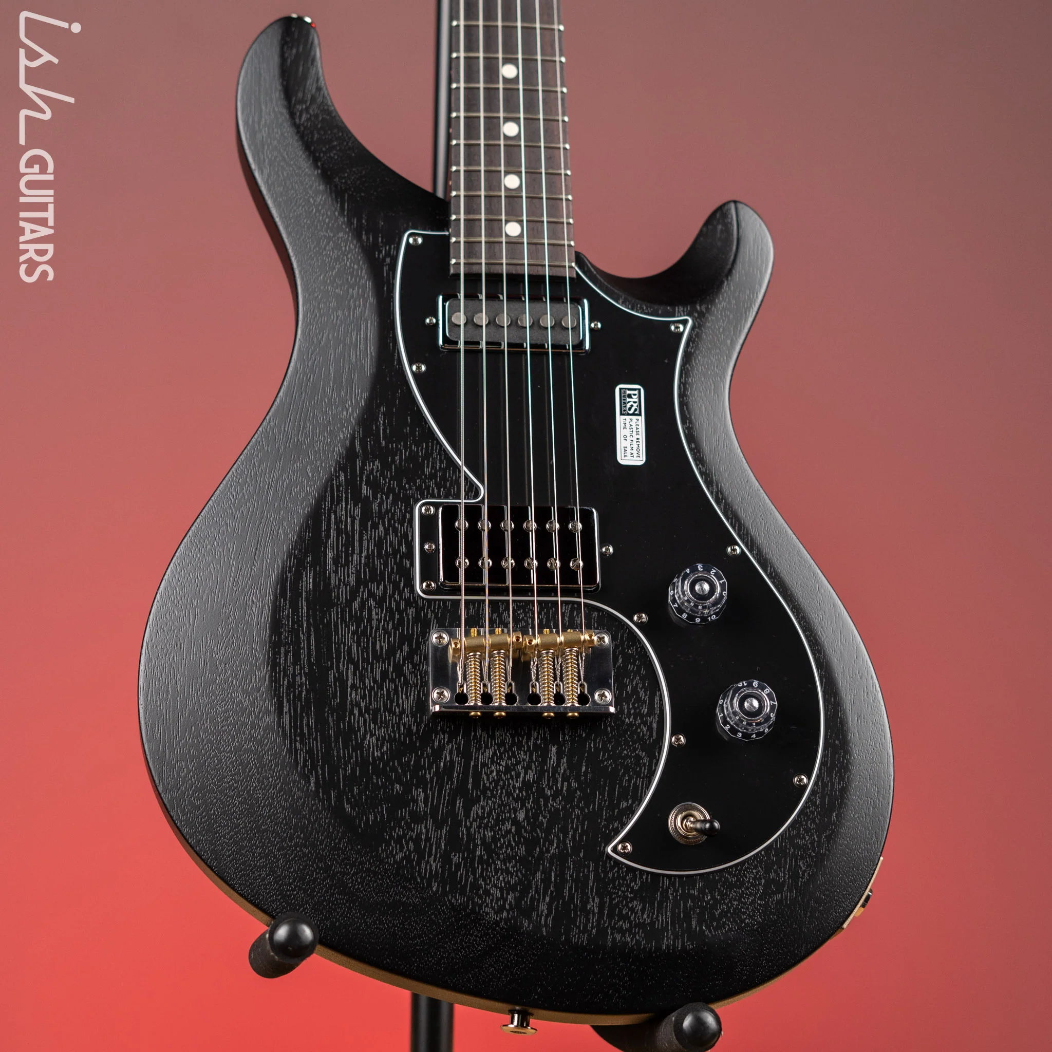 PRS S2 Vela Electric Guitar Charcoal Satin Nitro