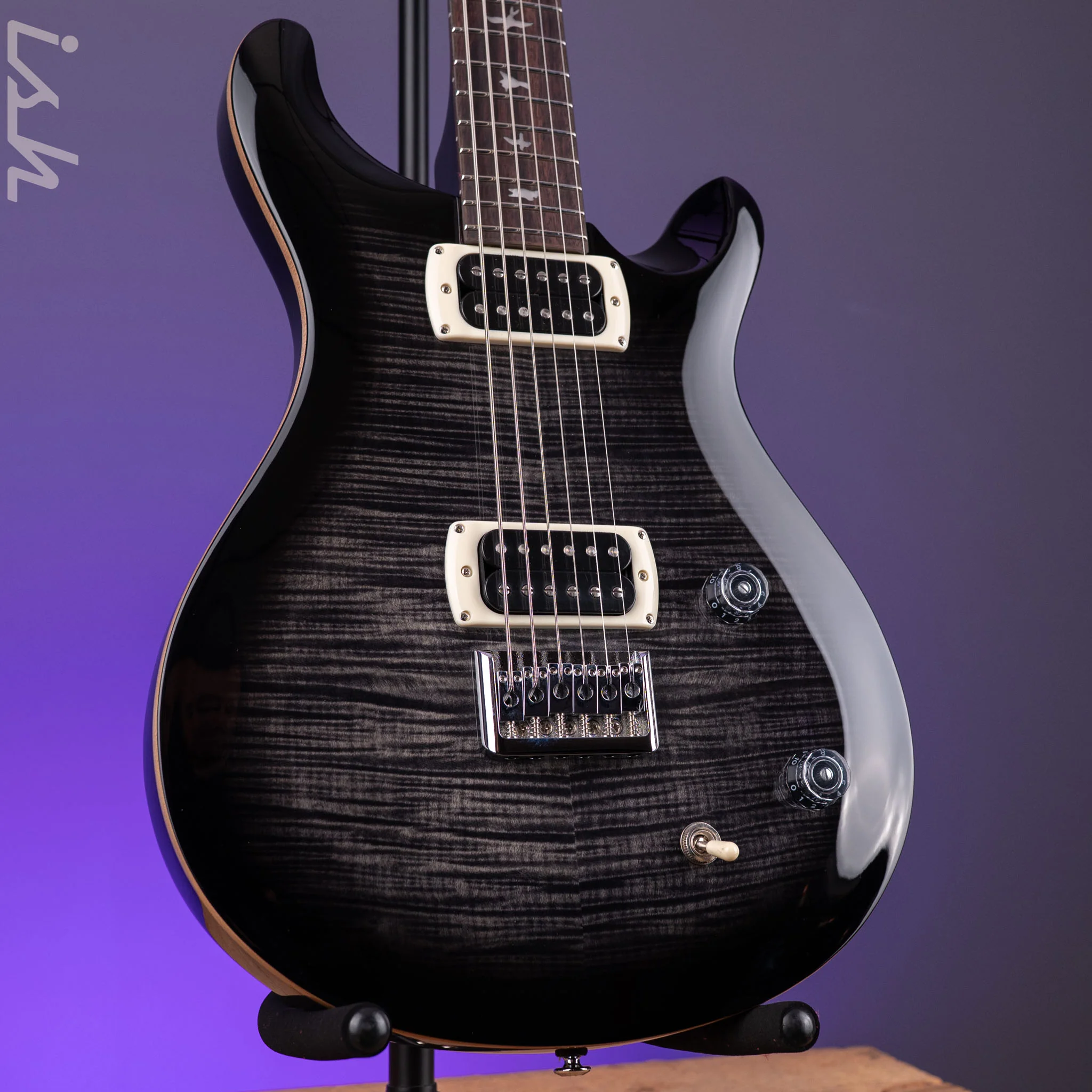 PRS SE 277 Baritone Charcoal Burst