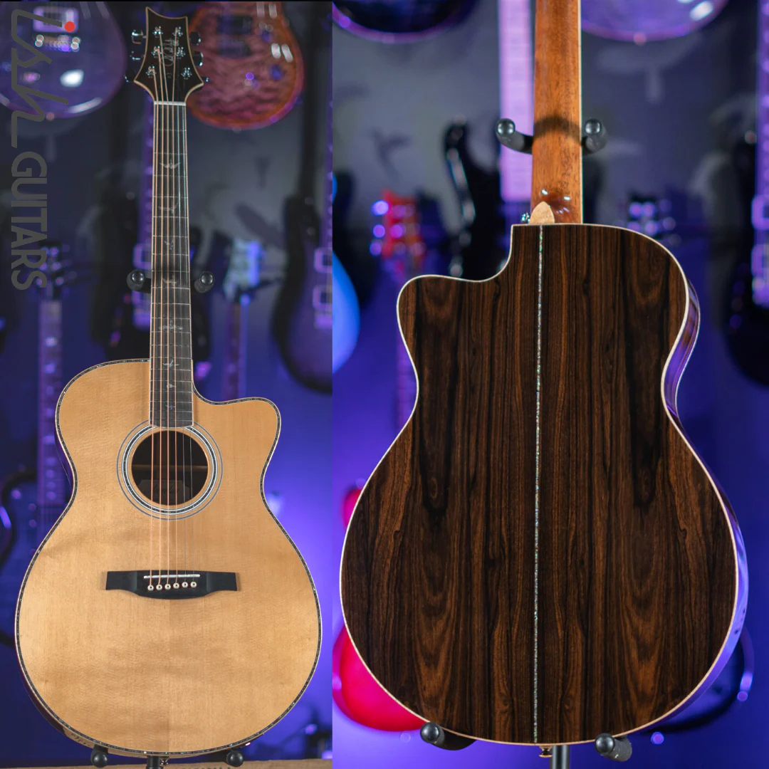 PRS SE A60E Angelus Acoustic Electric Guitar Ziricote
