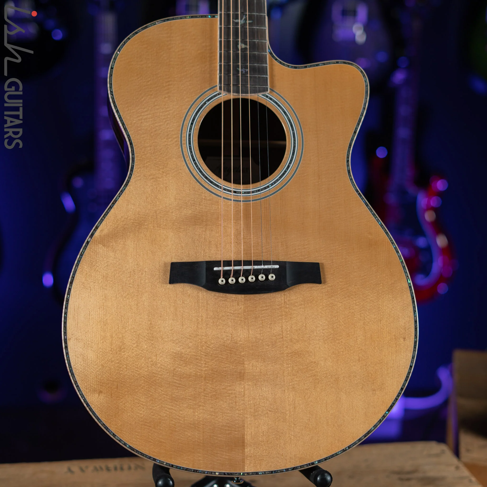 PRS SE A60E Angelus Acoustic Electric Guitar Ziricote - Image 2