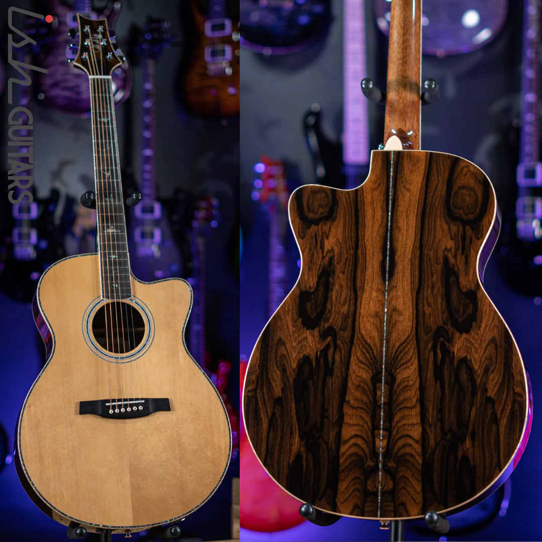 PRS SE A60E Angelus Acoustic Electric Guitar Ziricote