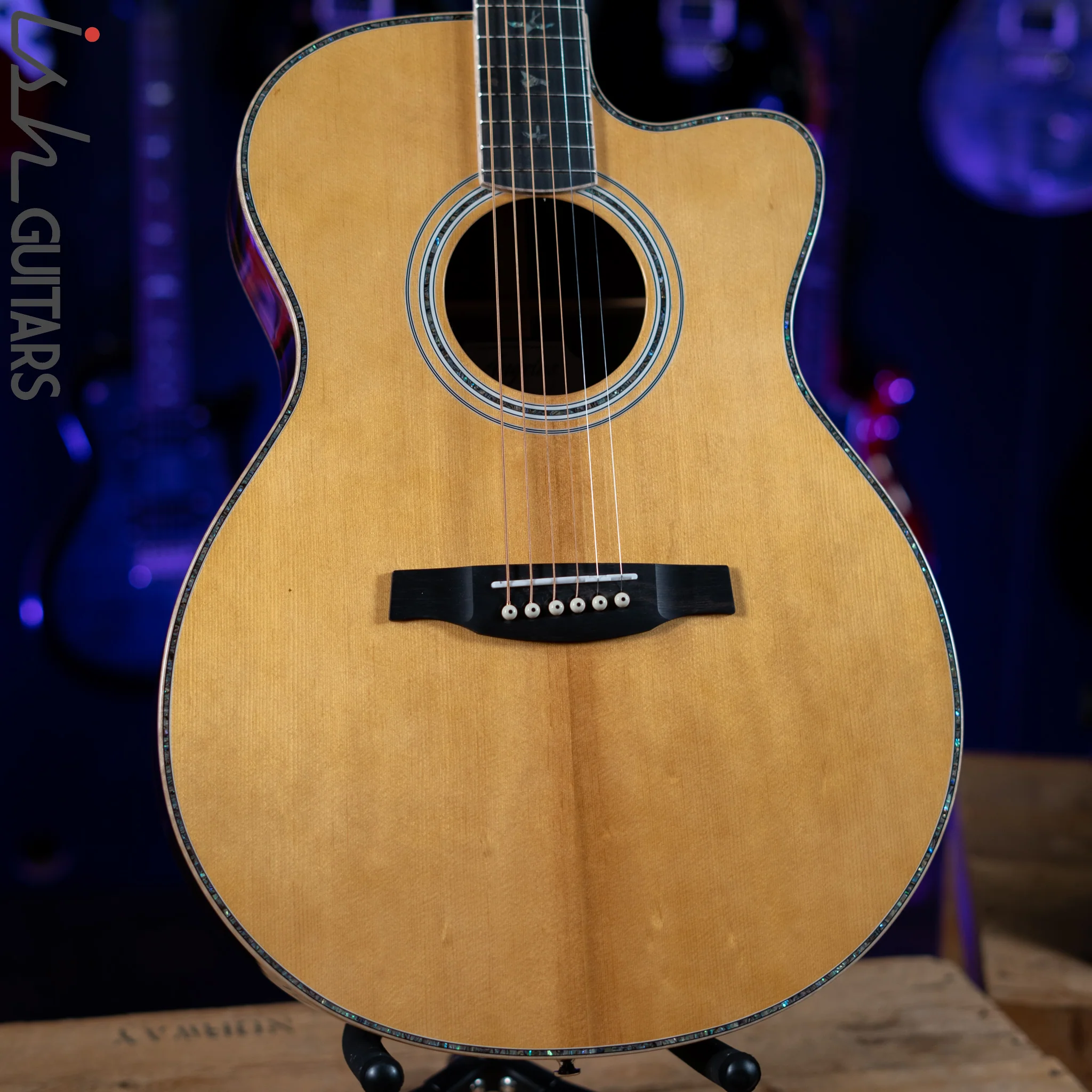 PRS SE A60E Angelus Acoustic Electric Guitar Ziricote - Image 2