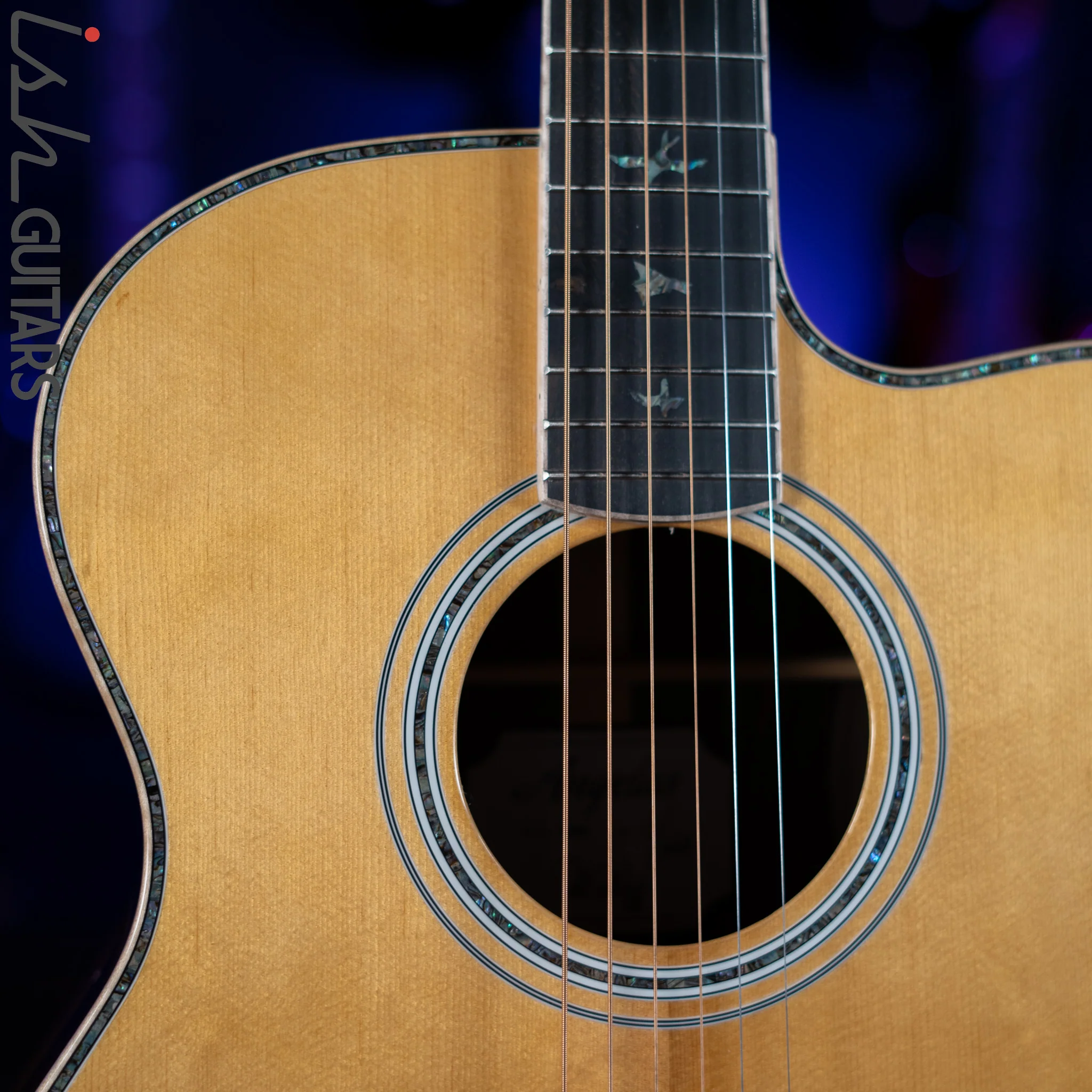 PRS SE A60E Angelus Acoustic Electric Guitar Ziricote - Image 4