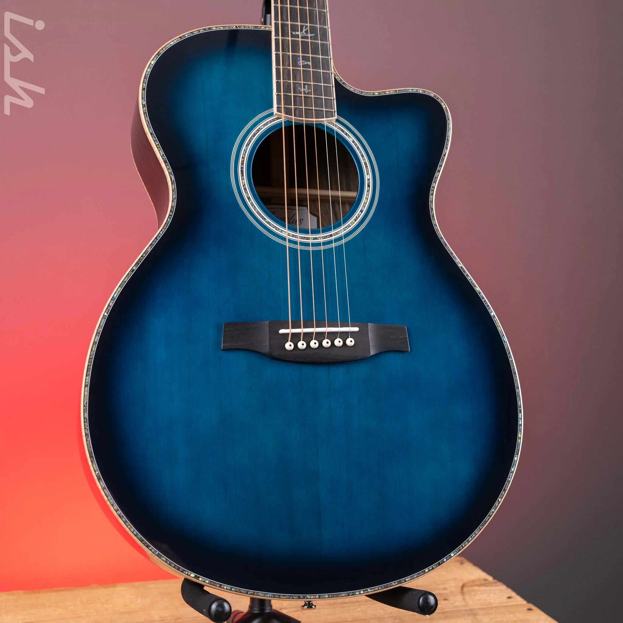 PRS SE Angelus A60E Acoustic-Electric Guitar Cobalt Blue Burst *2025 Release!*