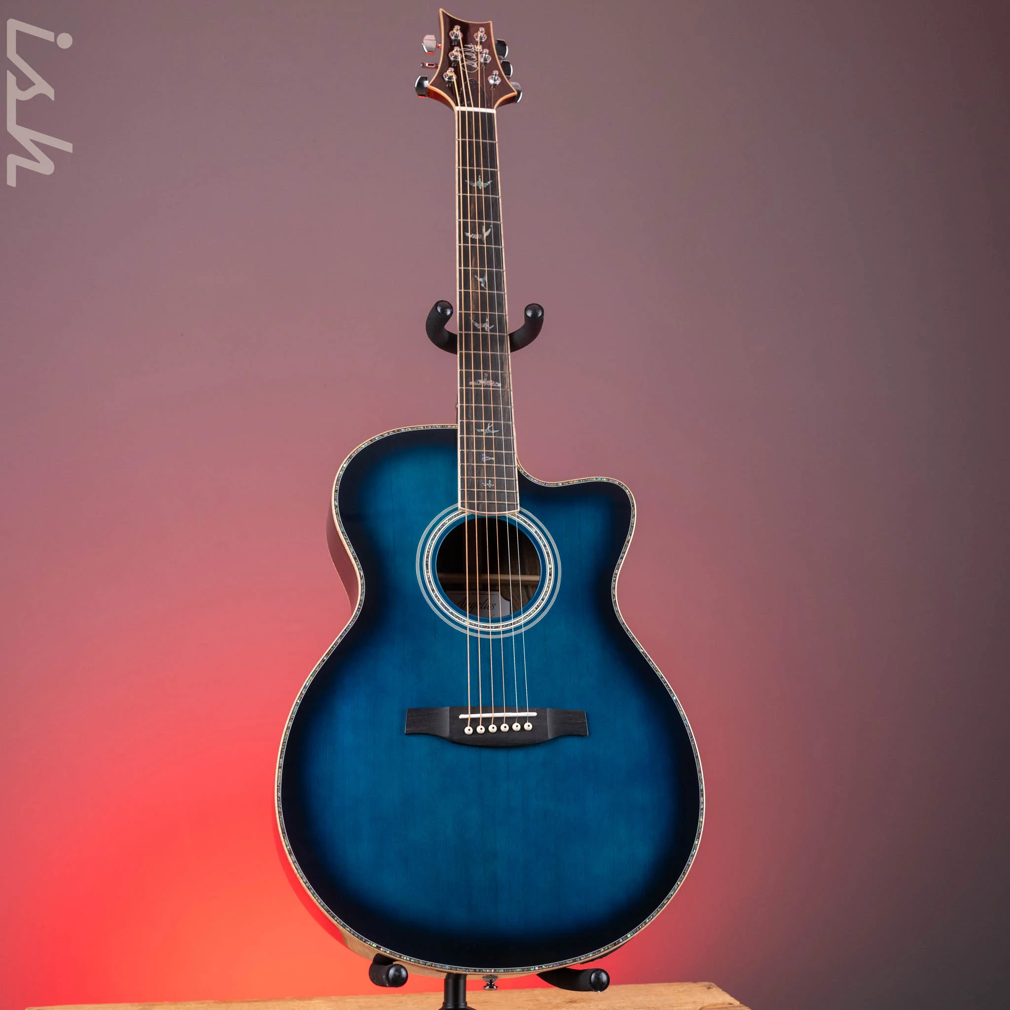 PRS SE Angelus A60E Acoustic-Electric Guitar Cobalt Blue Burst *2025 Release!* - Image 2