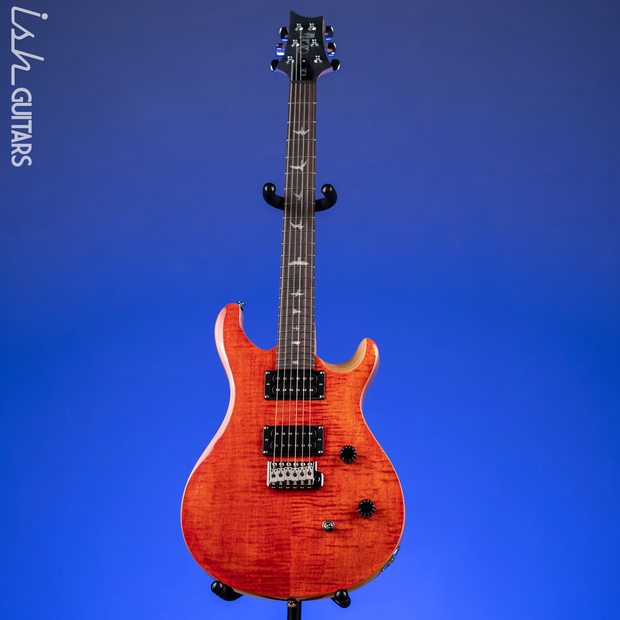 PRS SE CE 24 Electric Guitar Blood Orange Demo - Image 2