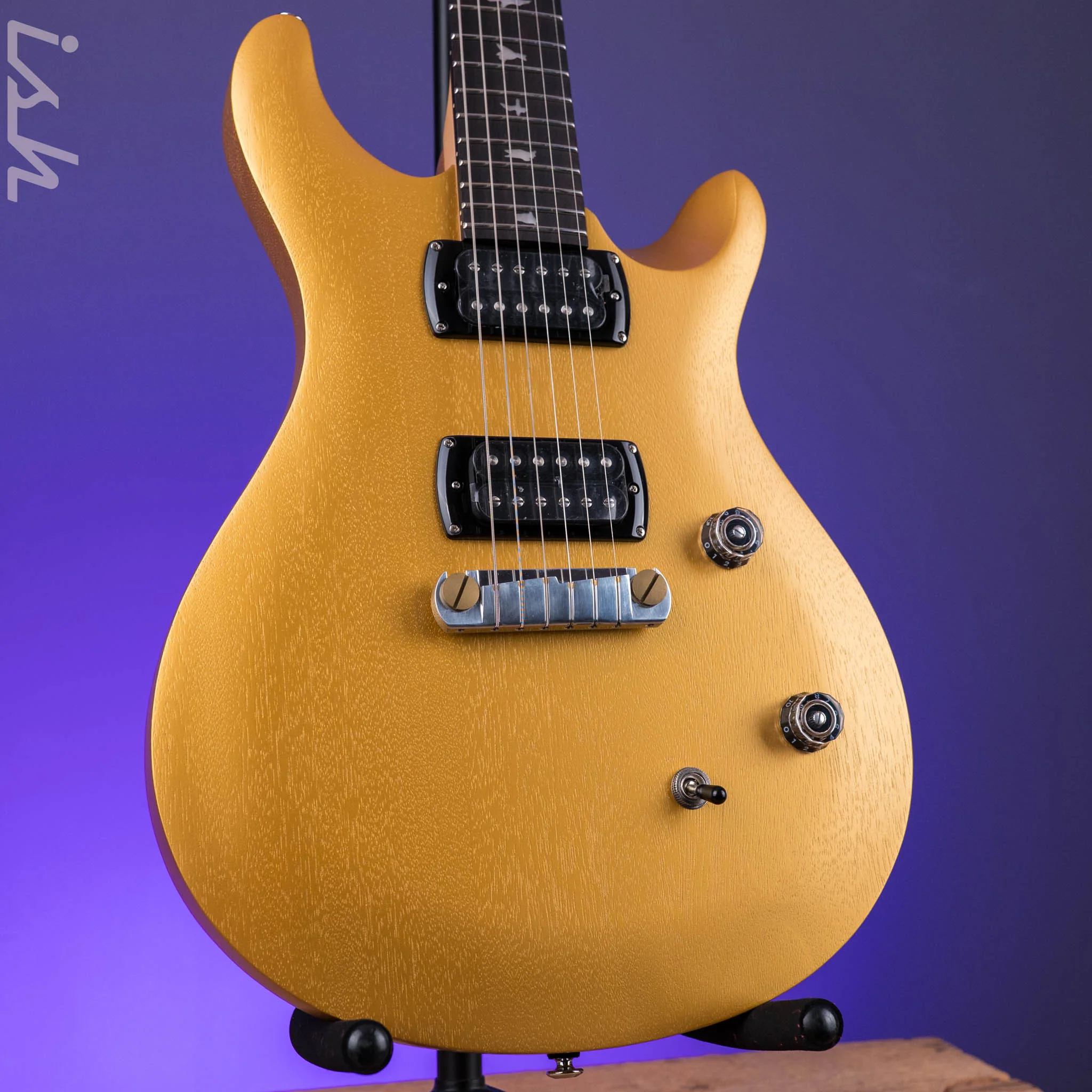 PRS SE CE 24 Standard Stoptail Satin Metallic Gold