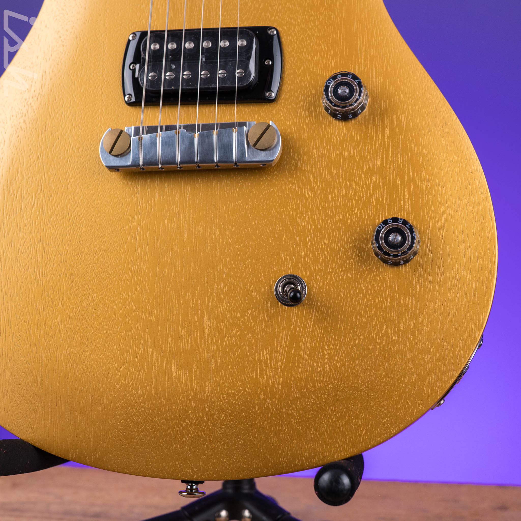 PRS SE CE 24 Standard Stoptail Satin Metallic Gold - Image 5